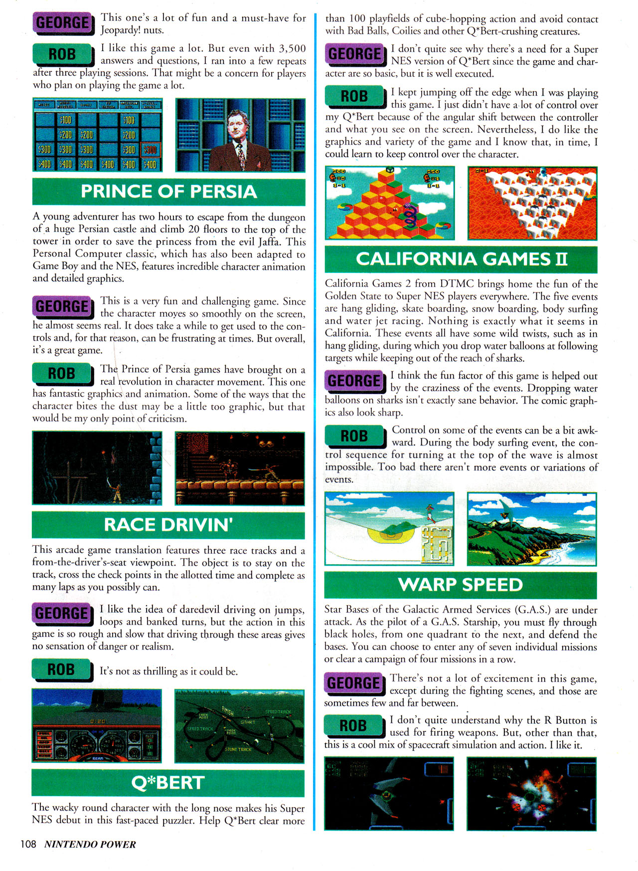 Read online Nintendo Power comic -  Issue #43 - 122