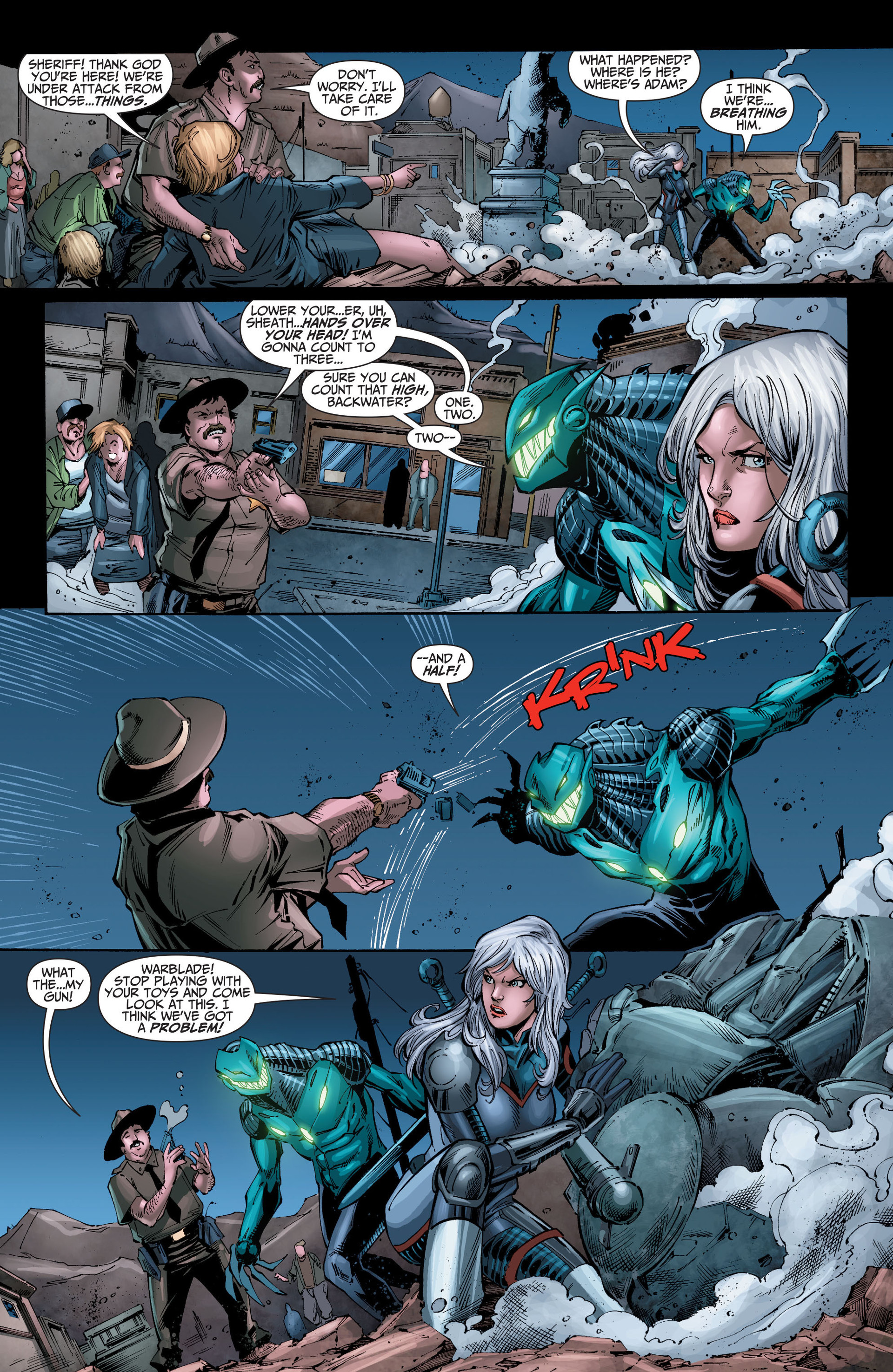 Read online The Ravagers comic -  Issue #8 - 6