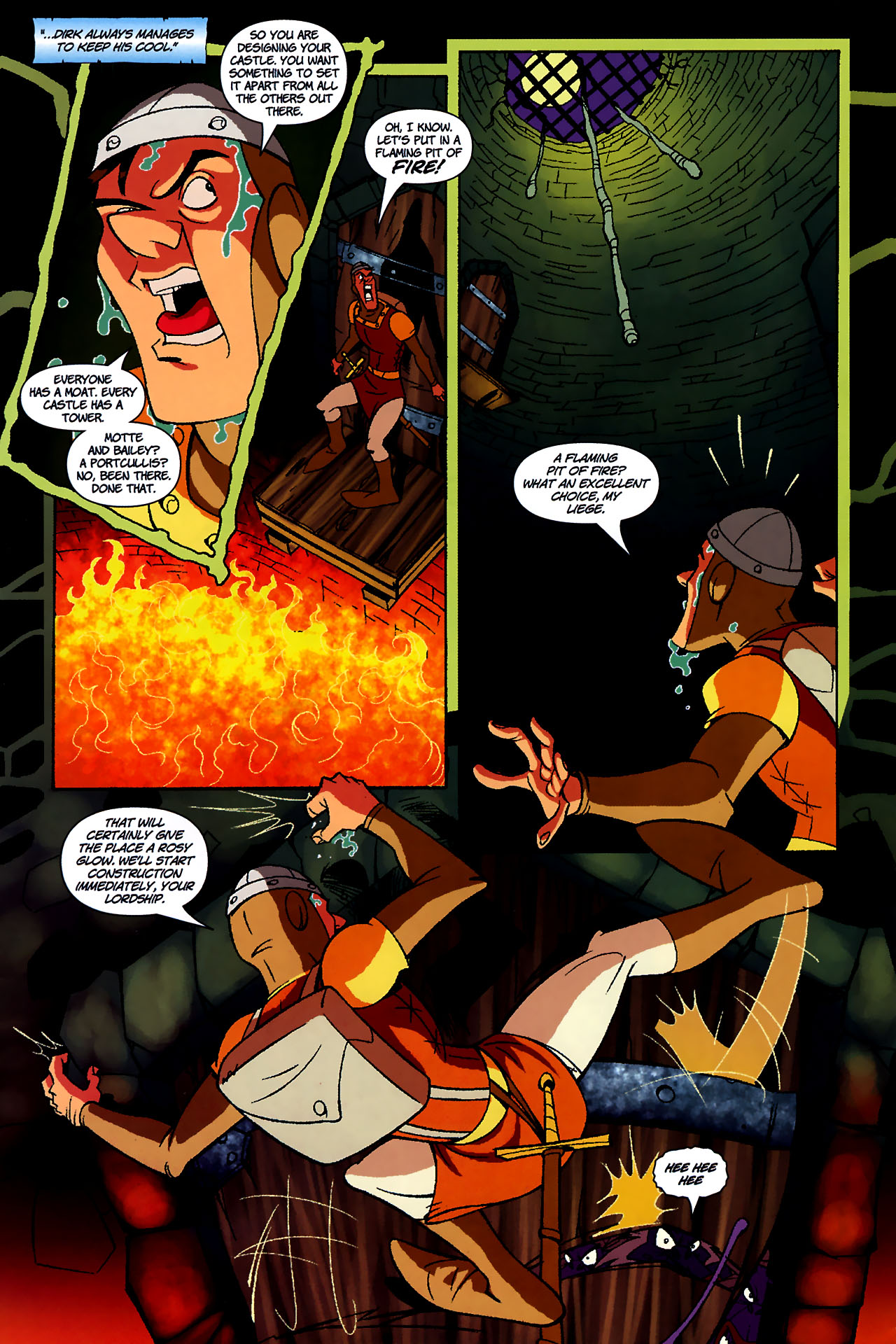 Read online Dragon's Lair comic -  Issue #3 - 4