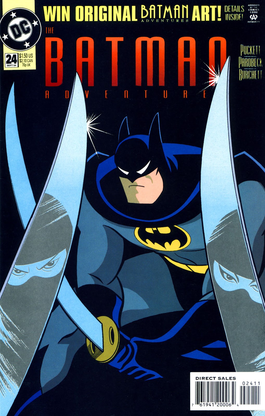 The Batman Adventures issue 24 - Page 1