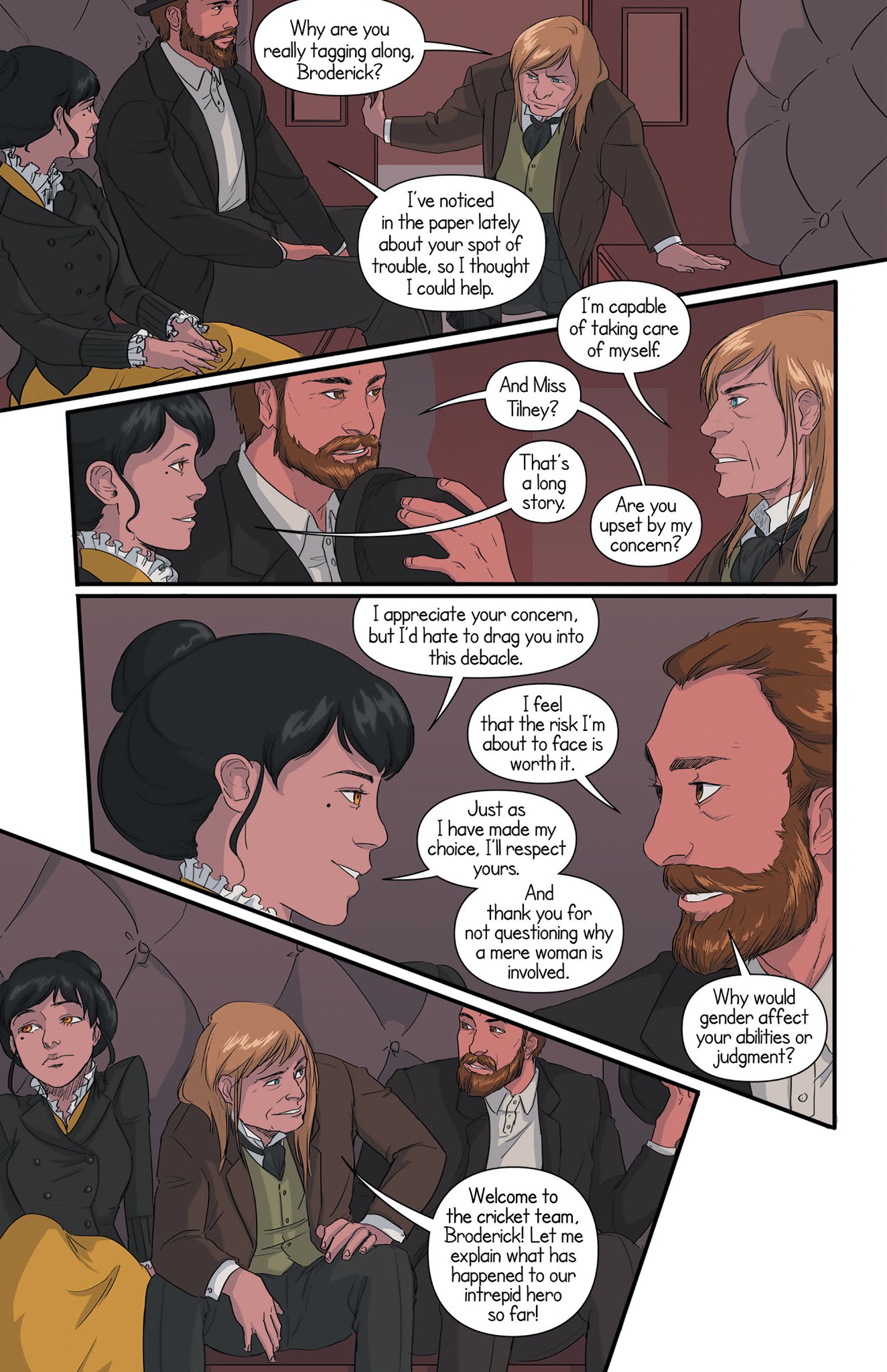 Read online The Trials and Tribulations of Miss Tilney comic -  Issue #3 - 6