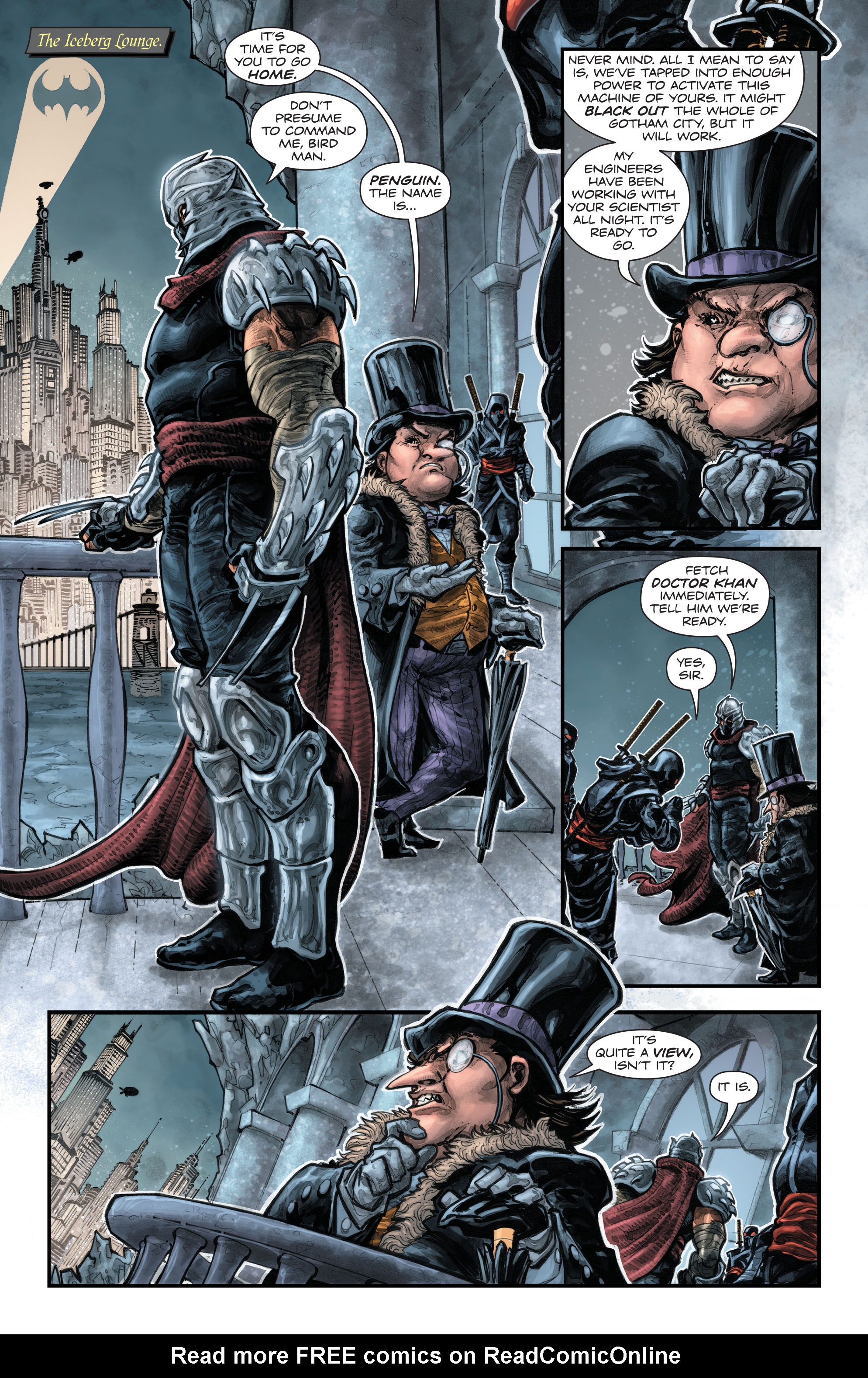 Read online Batman/Teenage Mutant Ninja Turtles comic -  Issue #3 - 4