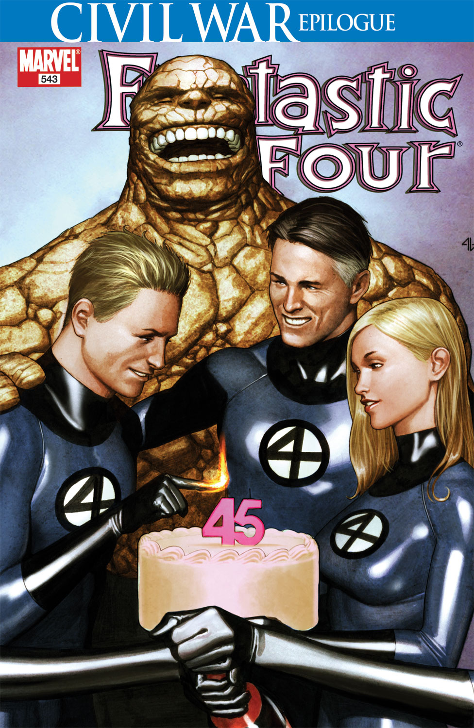 Read online Fantastic Four (1961) comic -  Issue #543 - 1