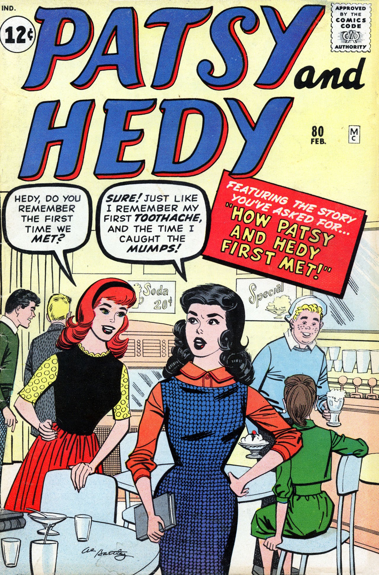 Read online Patsy and Hedy comic -  Issue #80 - 1