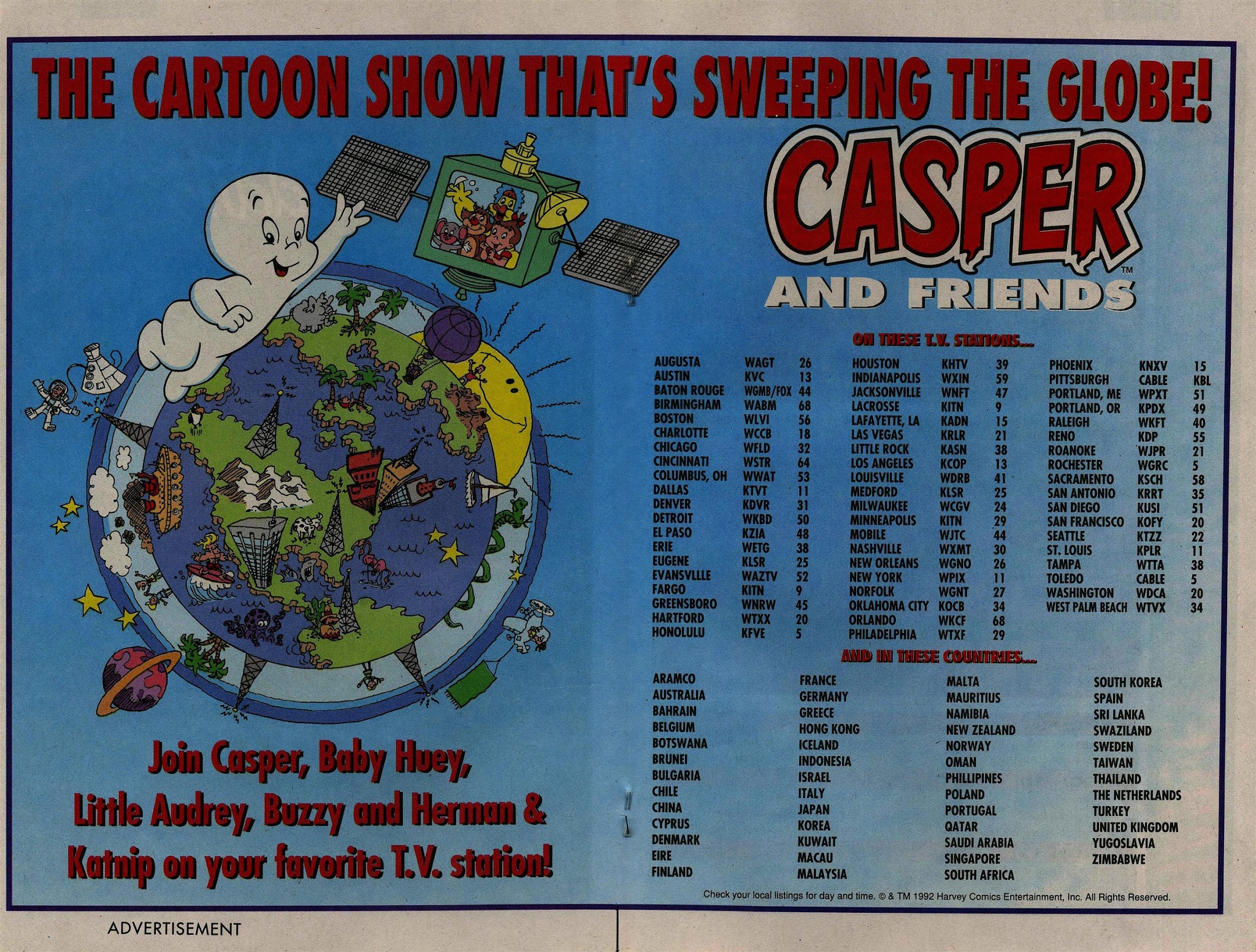 Read online Casper the Friendly Ghost (1991) comic -  Issue #18 - 18