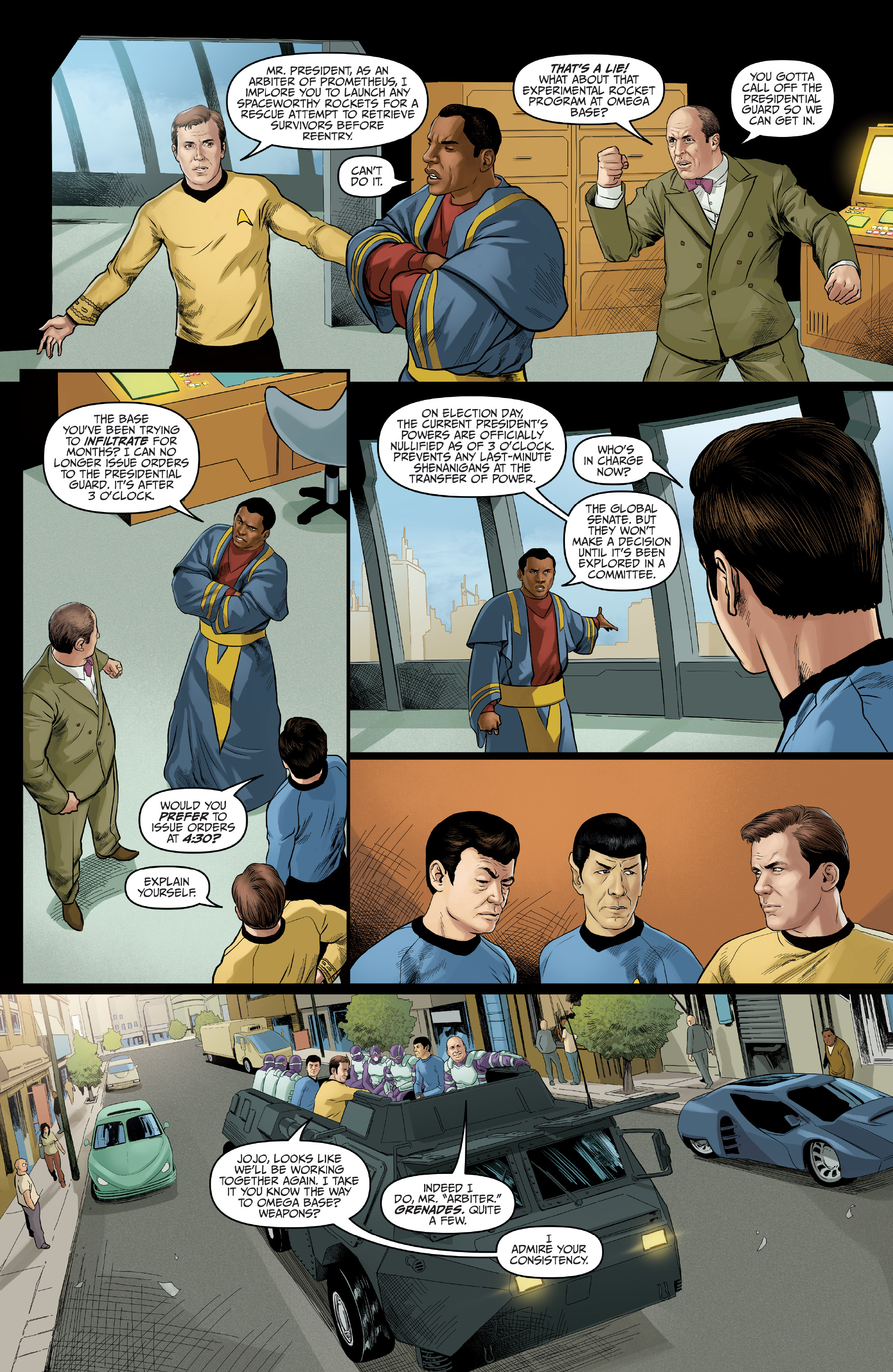 Read online Star Trek: Year Five comic -  Issue #4 - 9
