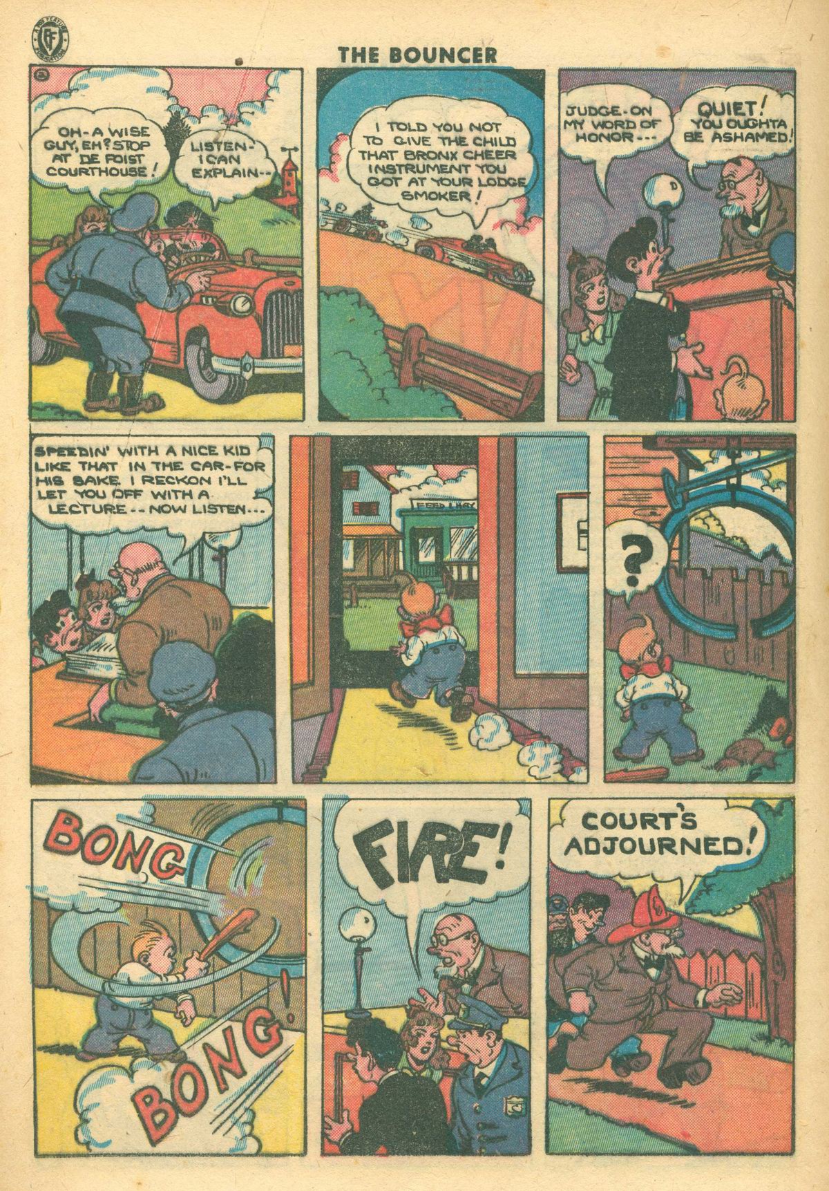 Read online The Bouncer (1944) comic -  Issue #12 - 20