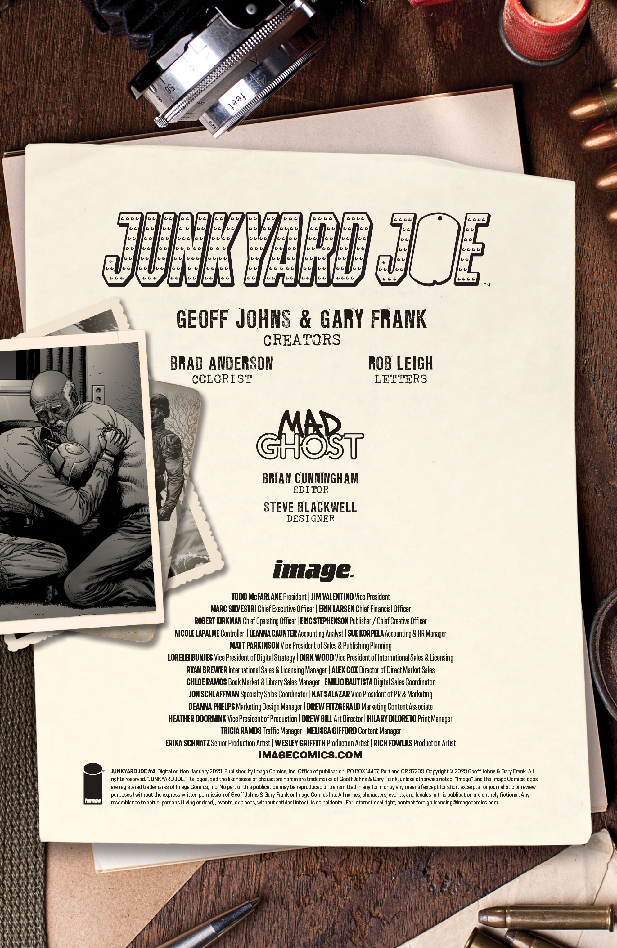 Read online Junkyard Joe comic -  Issue #4 - 2