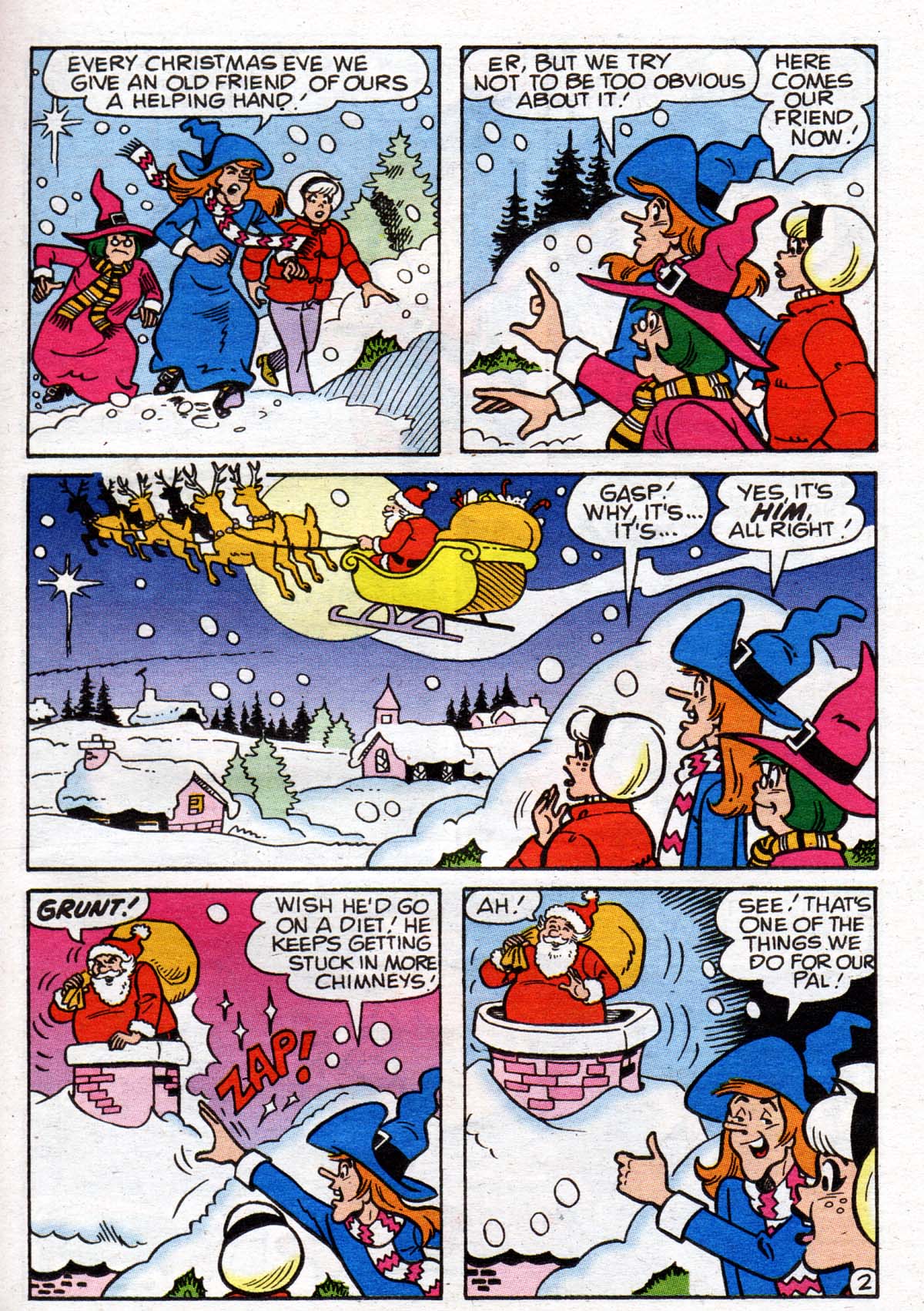 Read online Archie's Holiday Fun Digest comic -  Issue #7 - 55