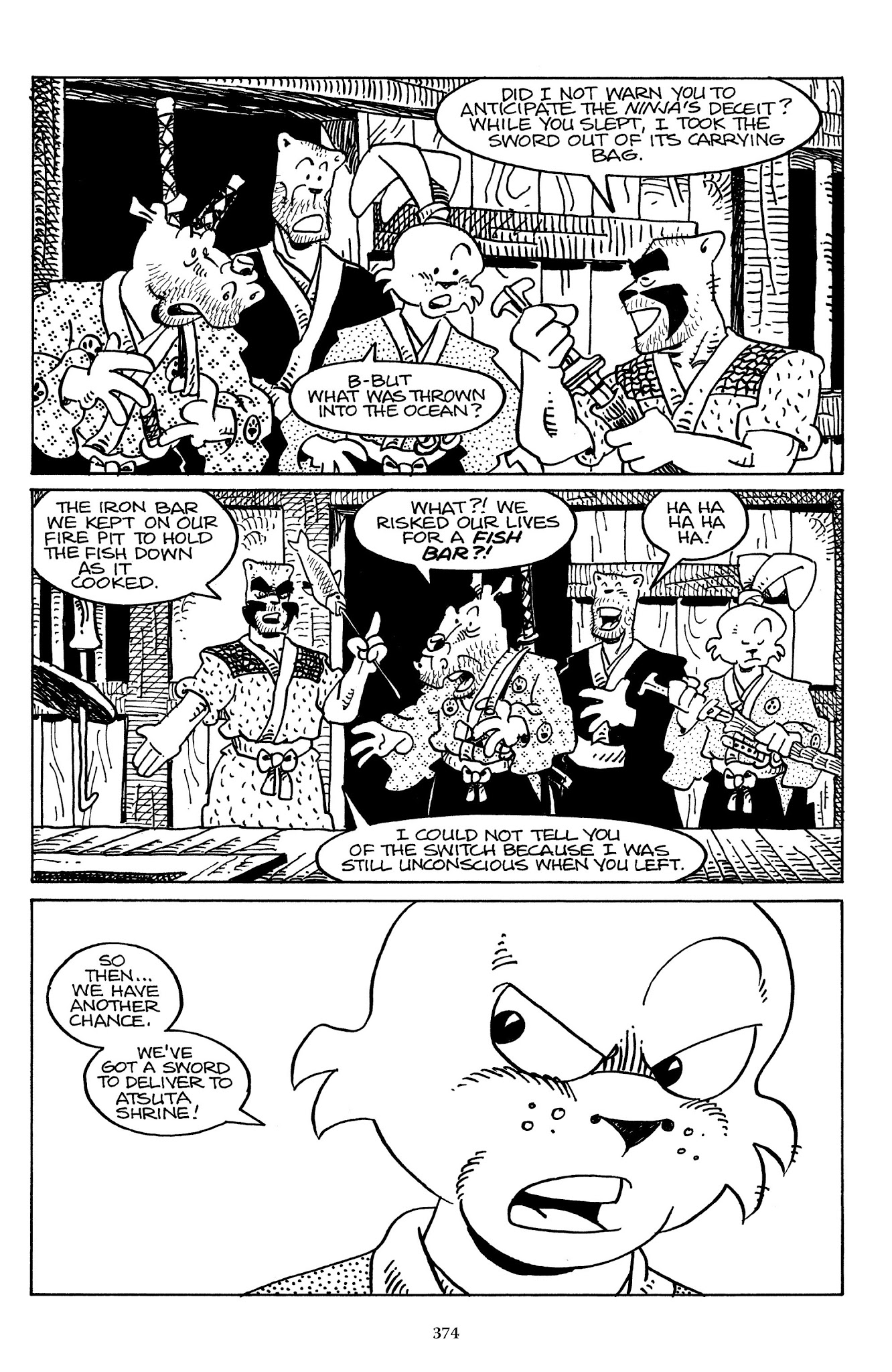 Read online The Usagi Yojimbo Saga comic -  Issue # TPB 3 - 370