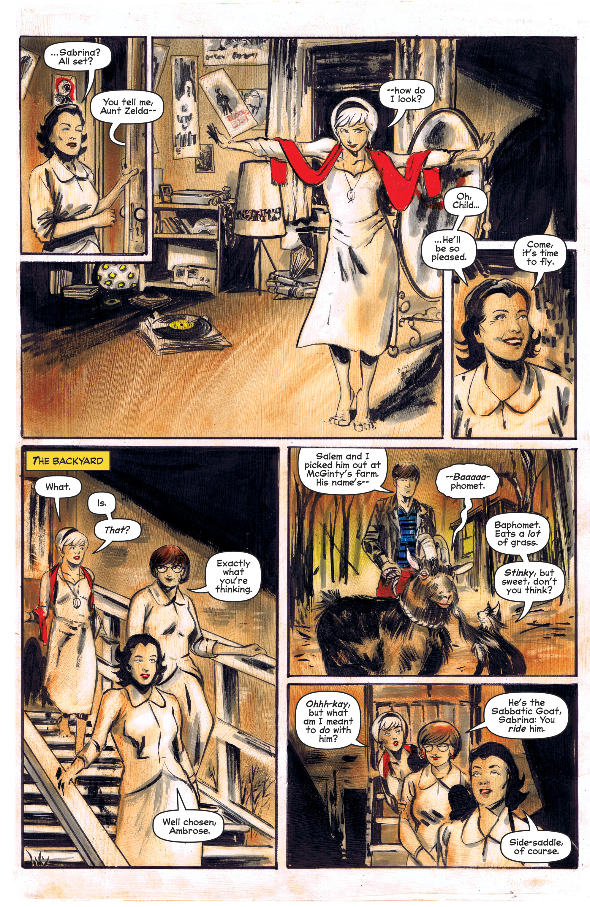 Read online Chilling Adventures of Sabrina comic -  Issue #3 - 21