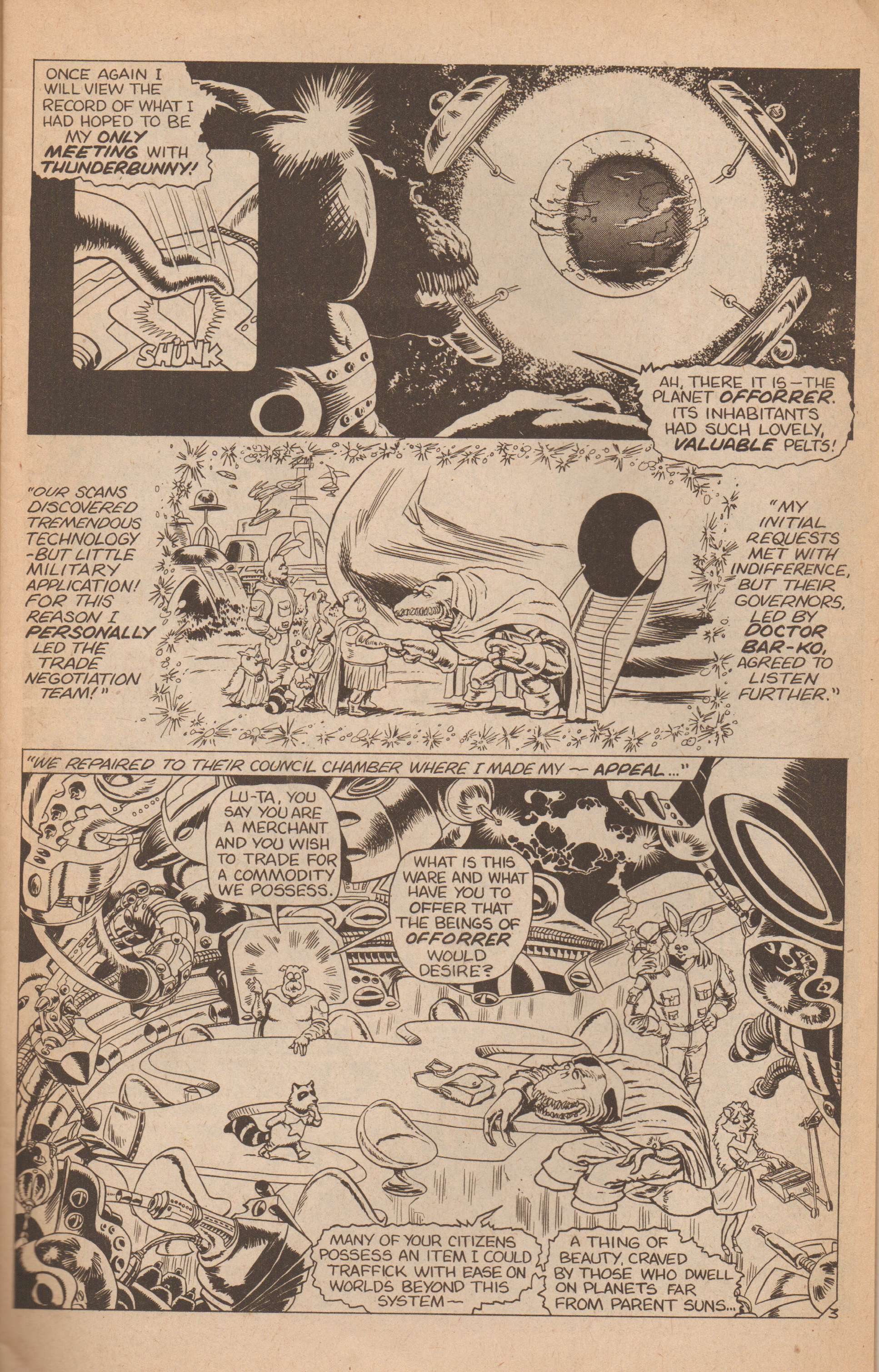 Read online Thunderbunny comic -  Issue #3 - 5