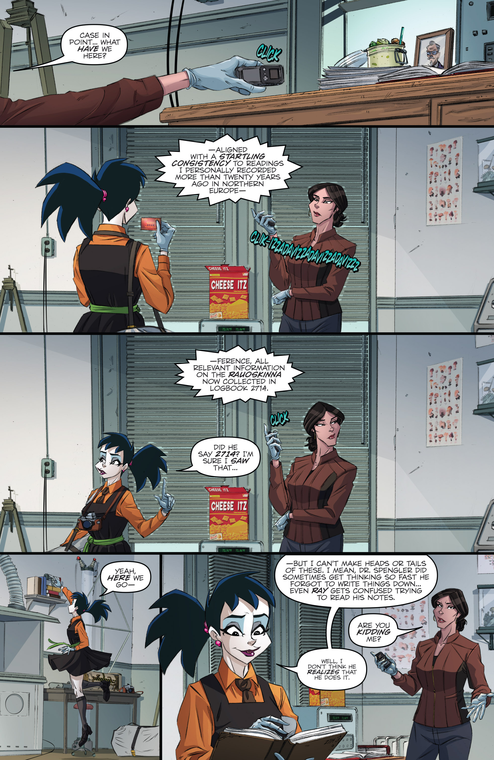 Read online Ghostbusters: International comic -  Issue #8 - 9