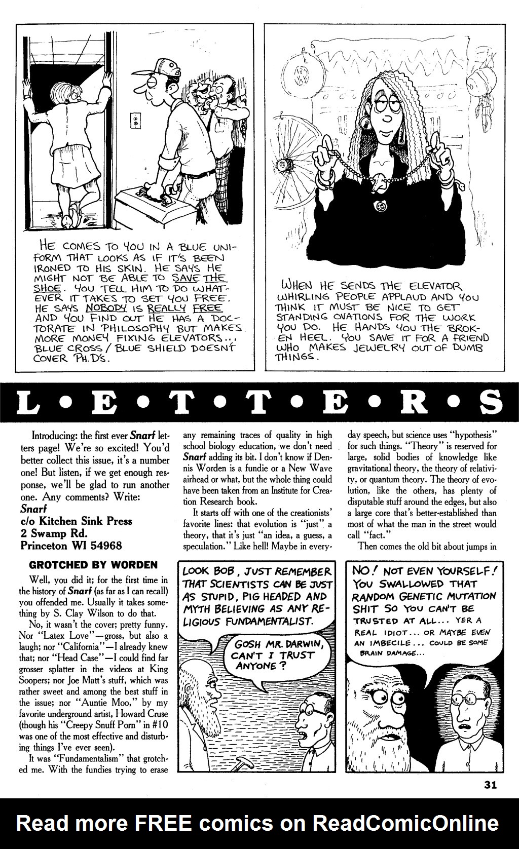 Read online Snarf comic -  Issue #12 - 33