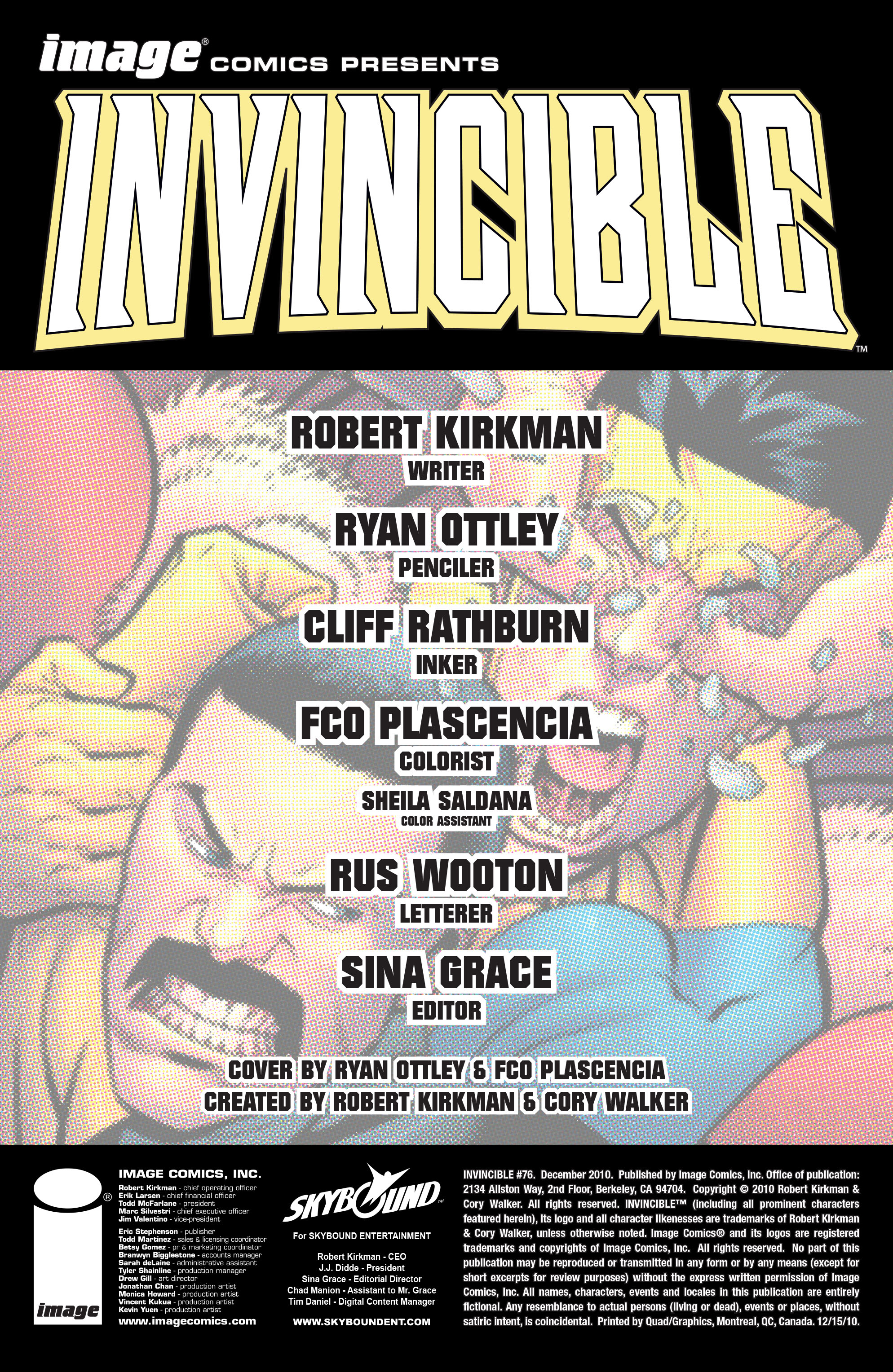 Read online Invincible comic -  Issue #76 - 2