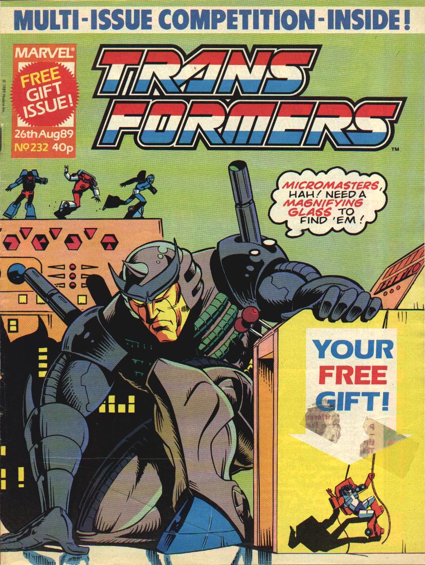 Read online The Transformers (UK) comic -  Issue #232 - 1
