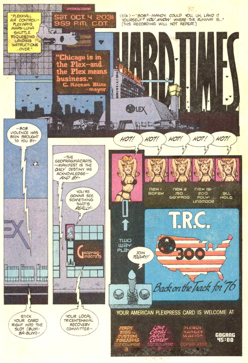 Read online American Flagg! comic -  Issue #1 - 2