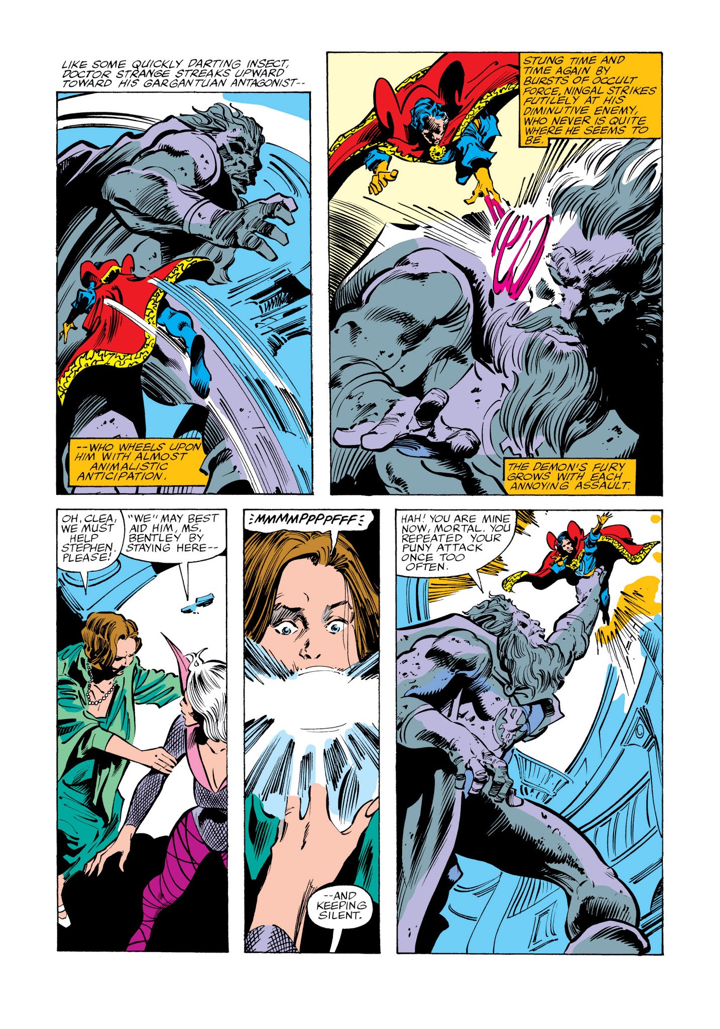 Read online Marvel Masterworks: Doctor Strange comic -  Issue # TPB 7 (Part 3) - 68