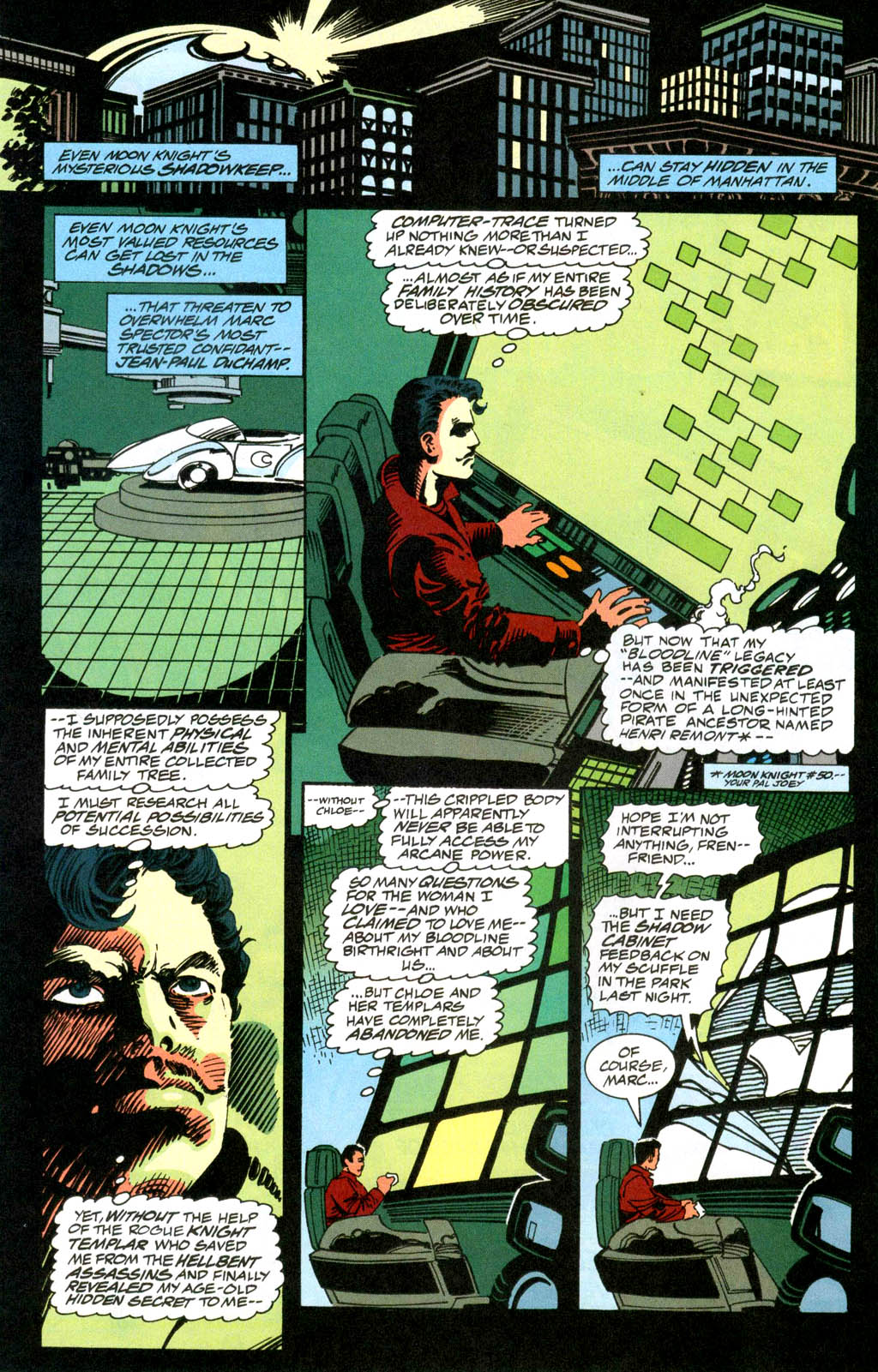 Read online Marc Spector: Moon Knight comic -  Issue #53 - 9