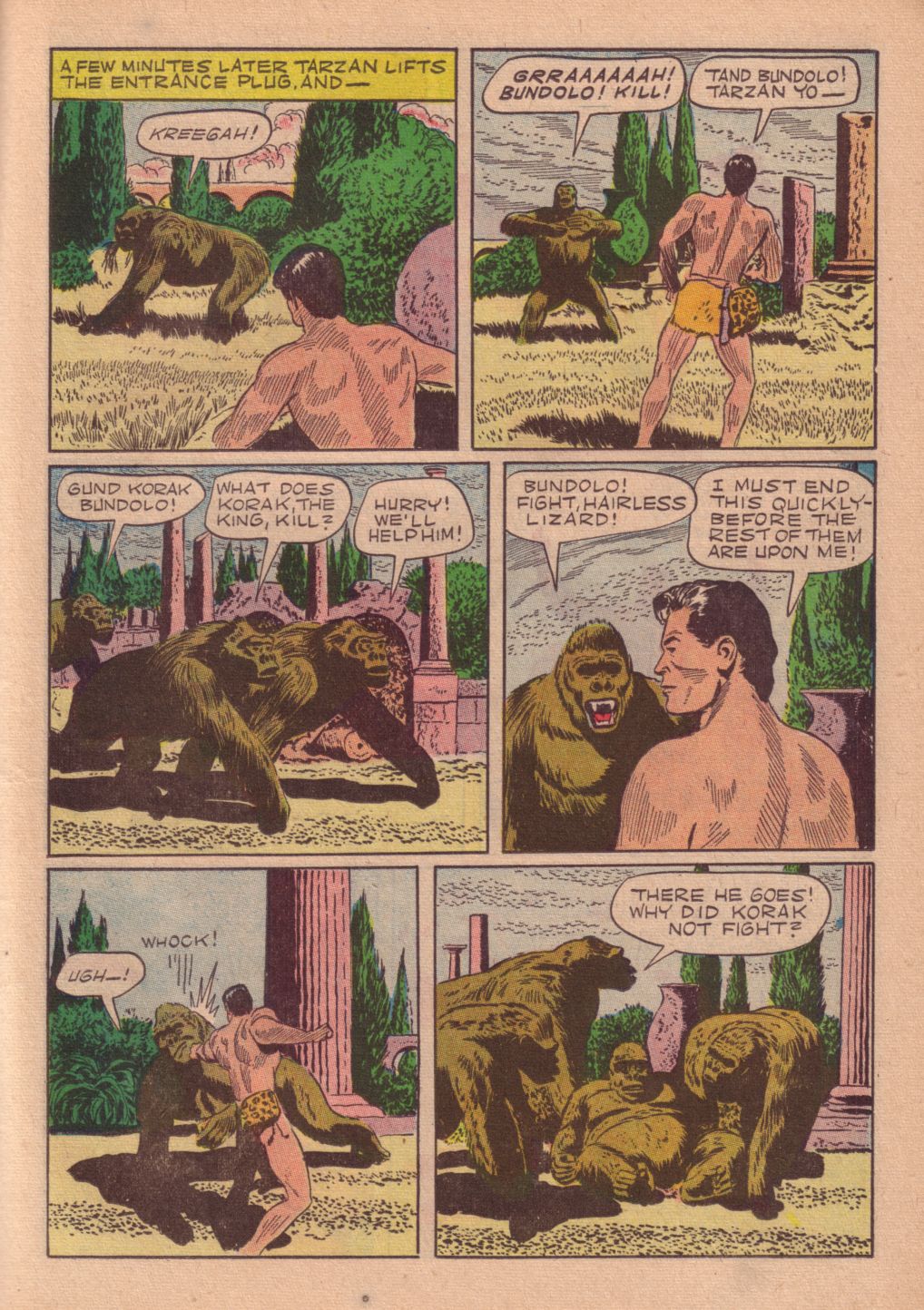 Read online Tarzan (1948) comic -  Issue #28 - 11