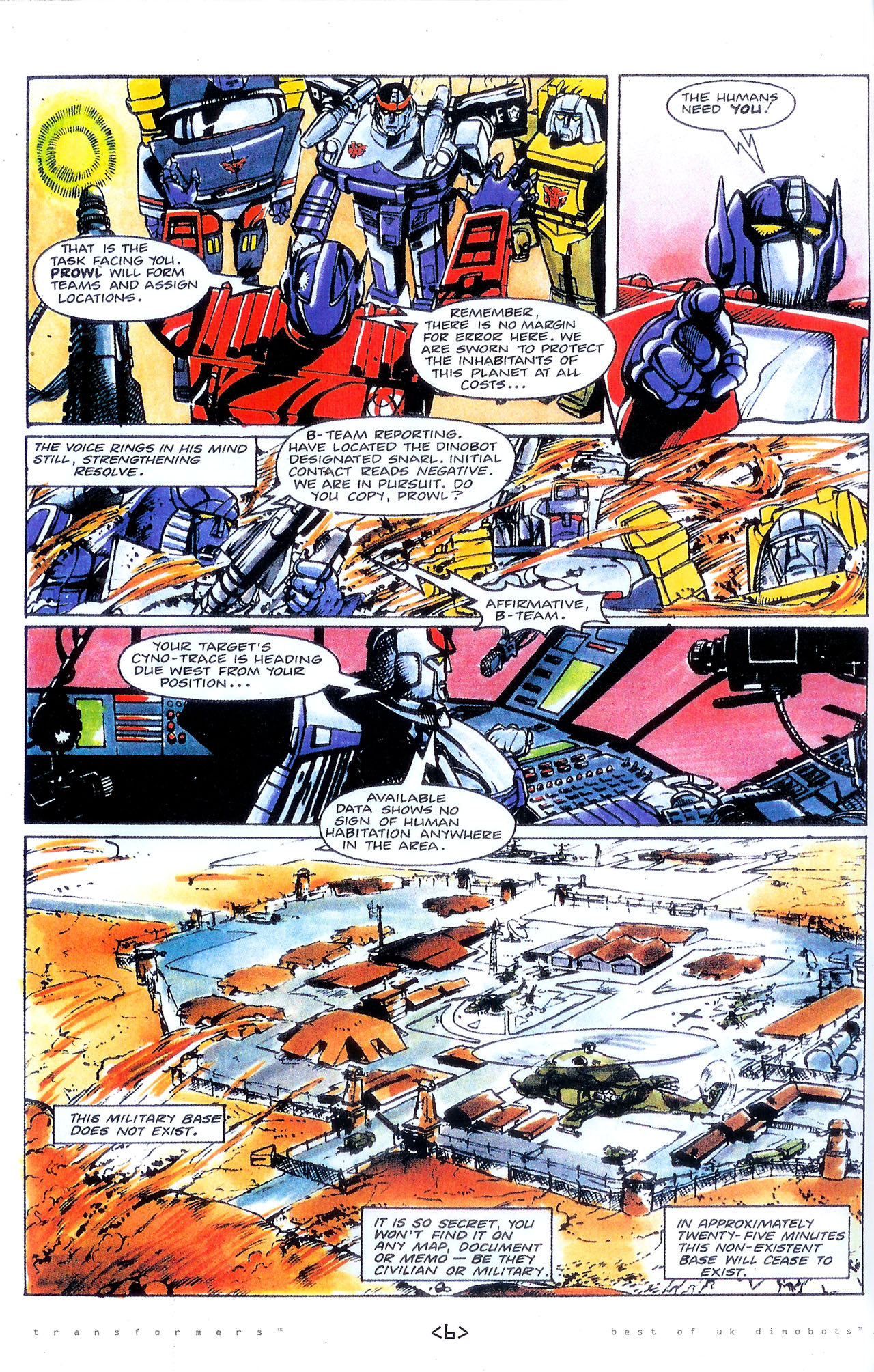 Read online The Transformers: Best of UK: Dinobots comic -  Issue #2 - 9