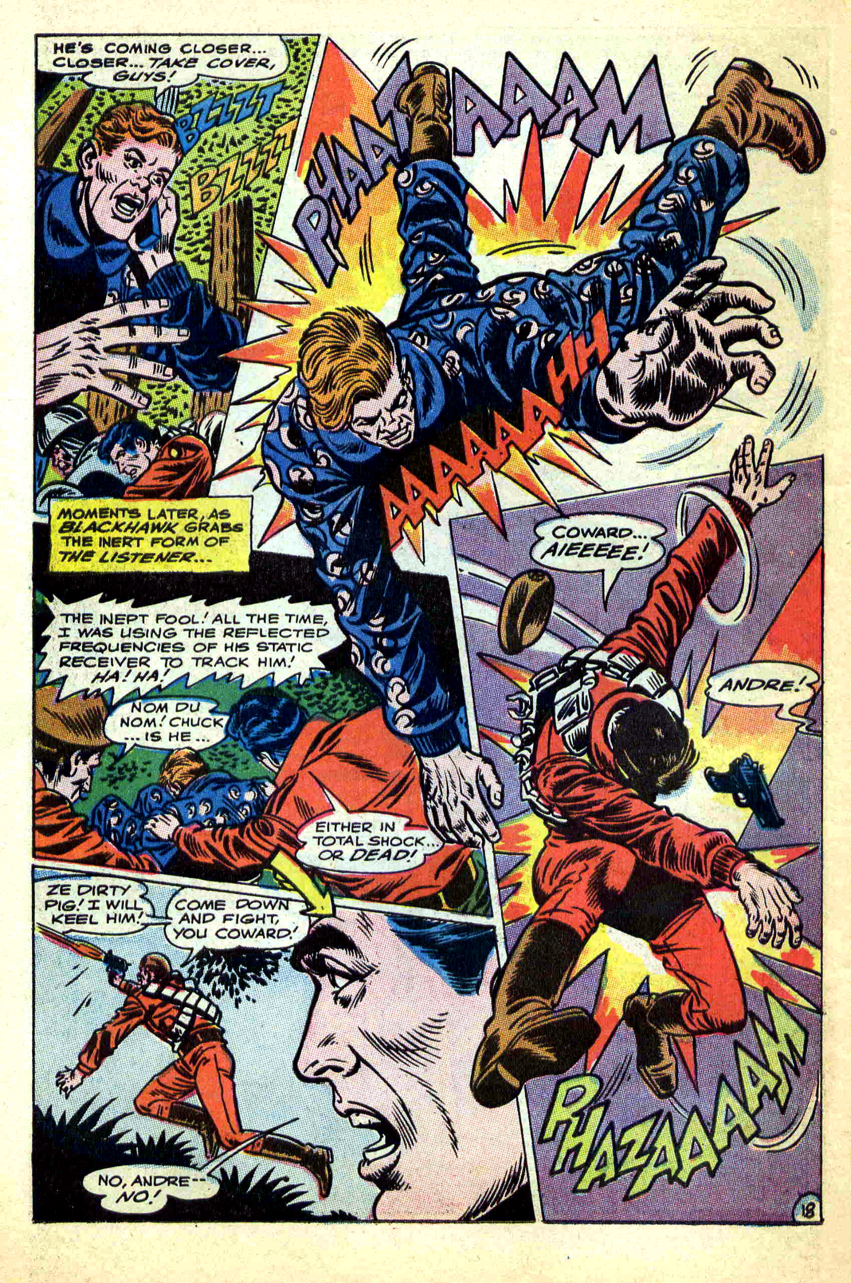 Read online Blackhawk (1957) comic -  Issue #236 - 20