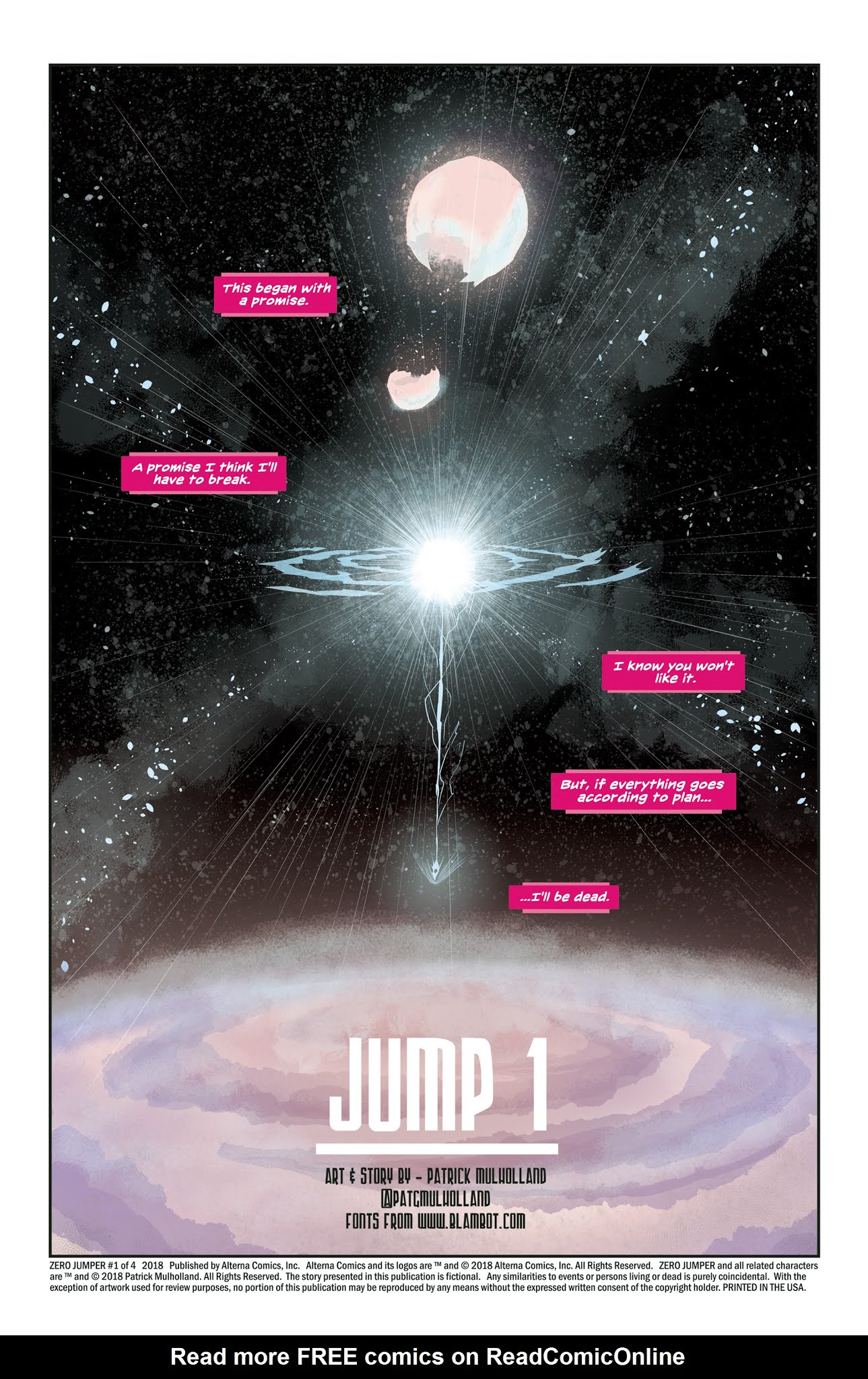 Read online Zero Jumper comic -  Issue #1 - 2