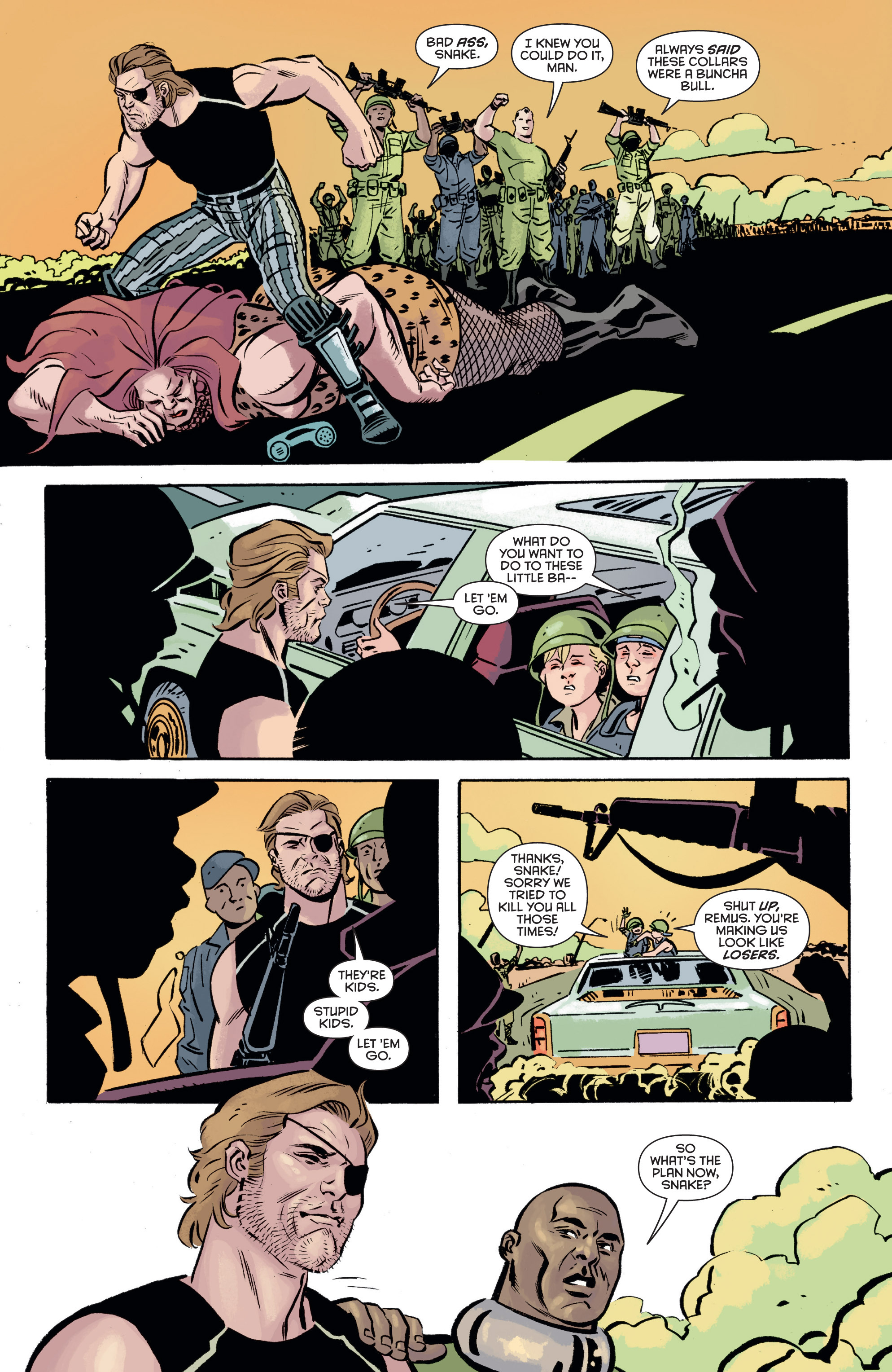 Read online Escape from New York comic -  Issue #4 - 17