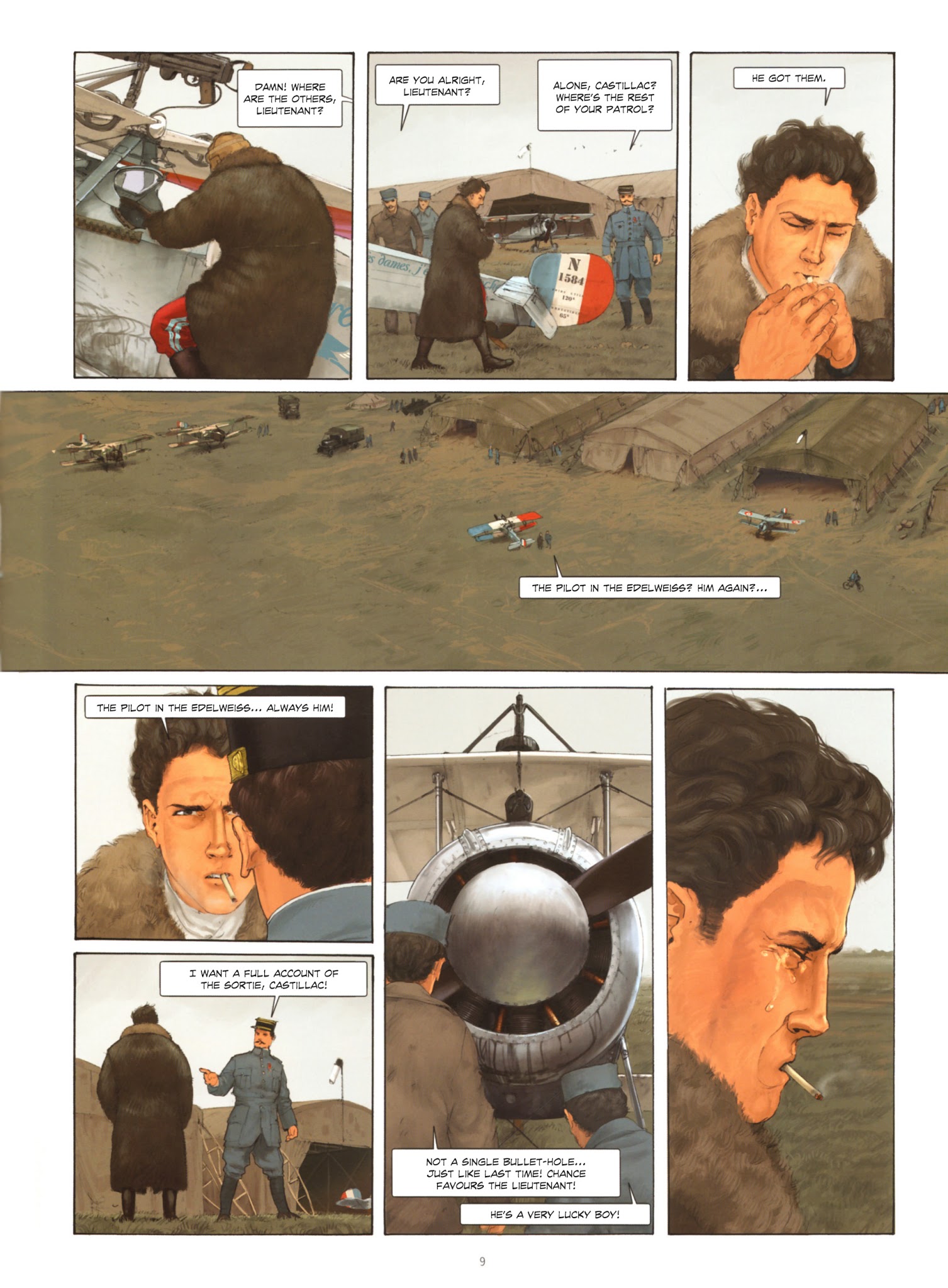 Read online Le Pilote à l'Edelweiss comic -  Issue #1 - 11