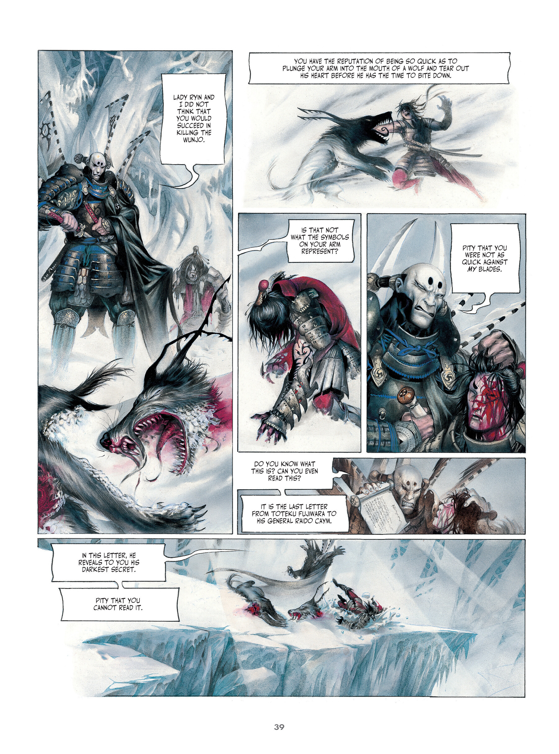 Read online Legends of the Pierced Veil: The Scarlet Blades comic -  Issue # TPB (Part 1) - 39