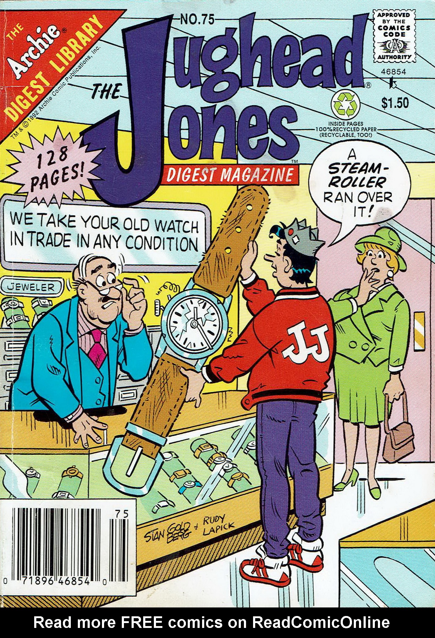 Read online Jughead Jones Comics Digest comic -  Issue #75 - 1