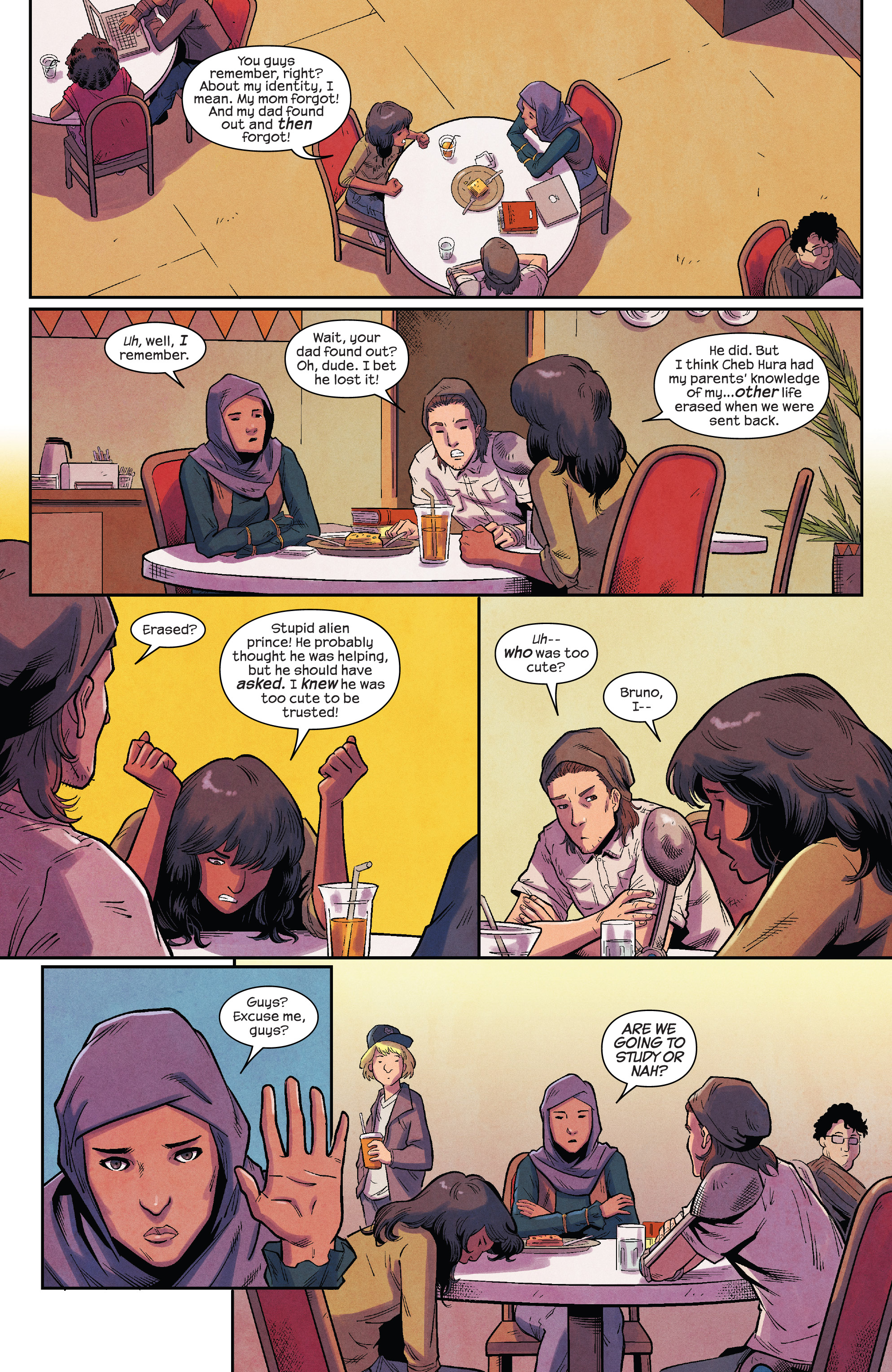 Read online Magnificent Ms. Marvel comic -  Issue #6 - 9