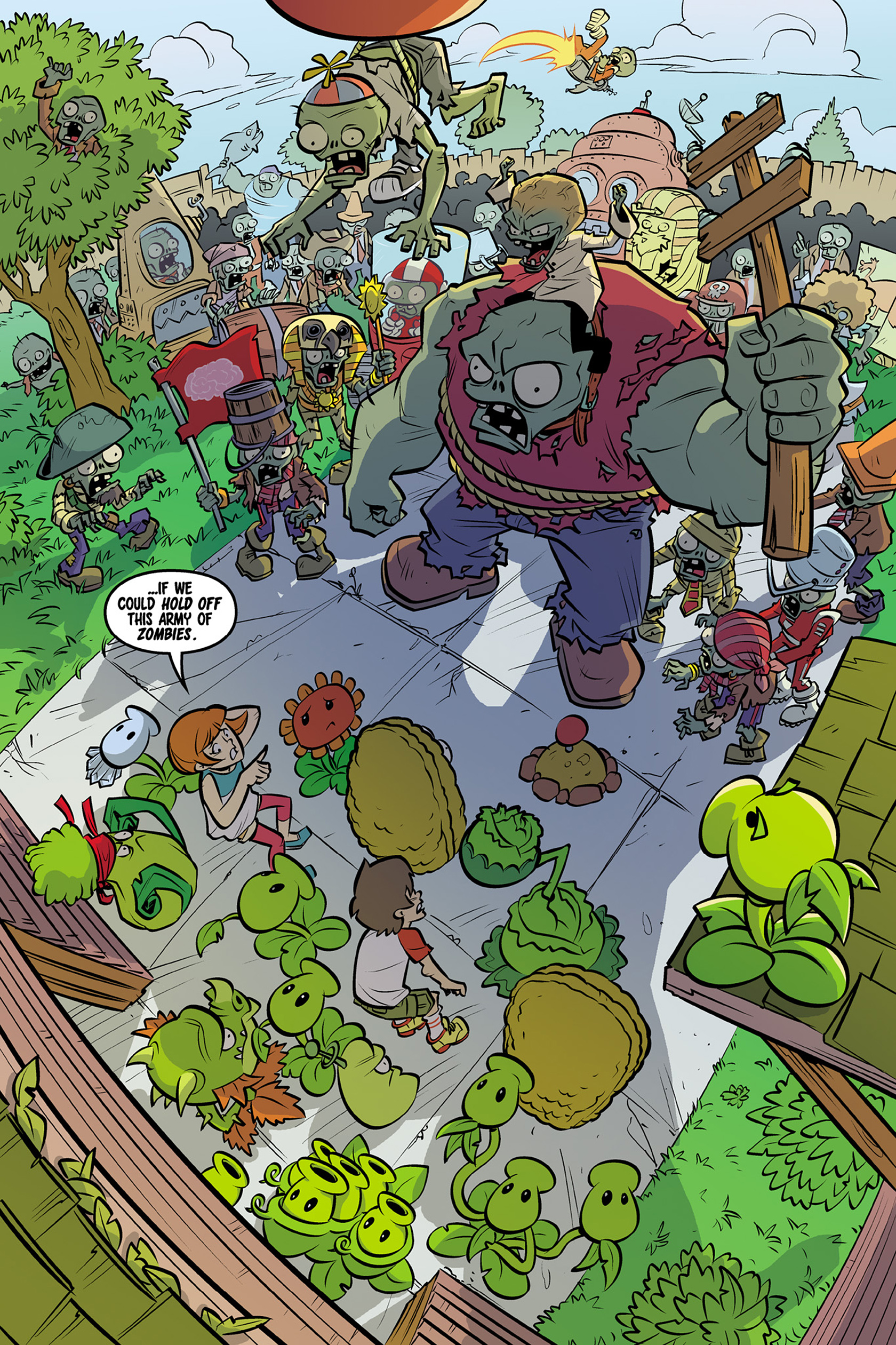 Read online Plants vs. Zombies: Timepocalypse comic -  Issue #6 - 5