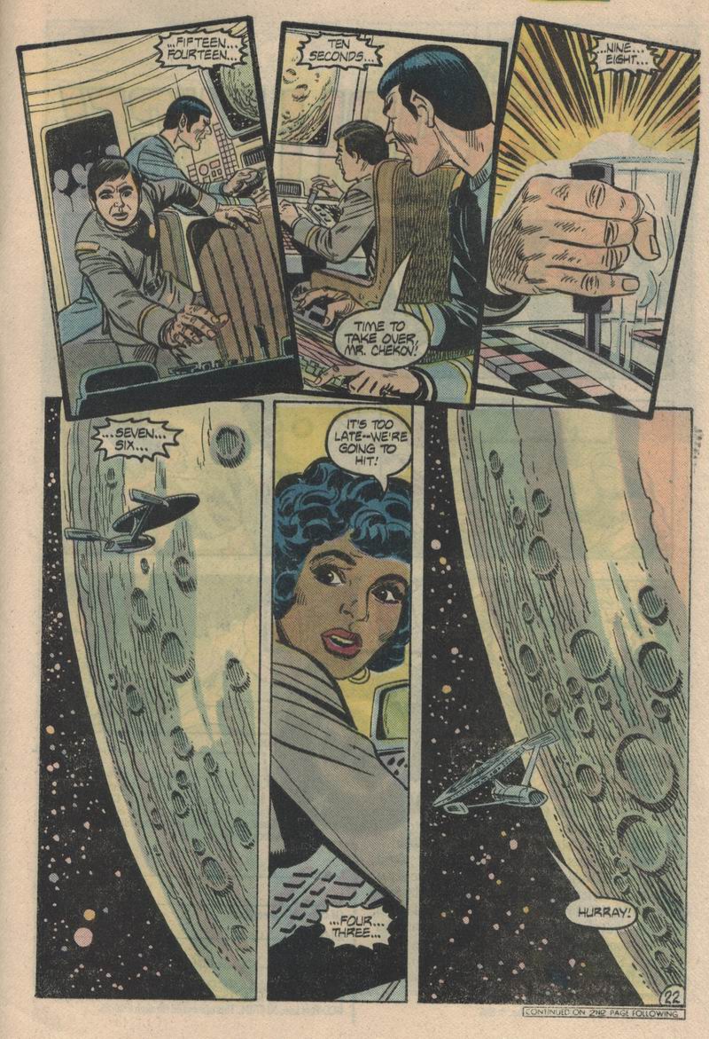 Read online Star Trek (1984) comic -  Issue #19 - 23
