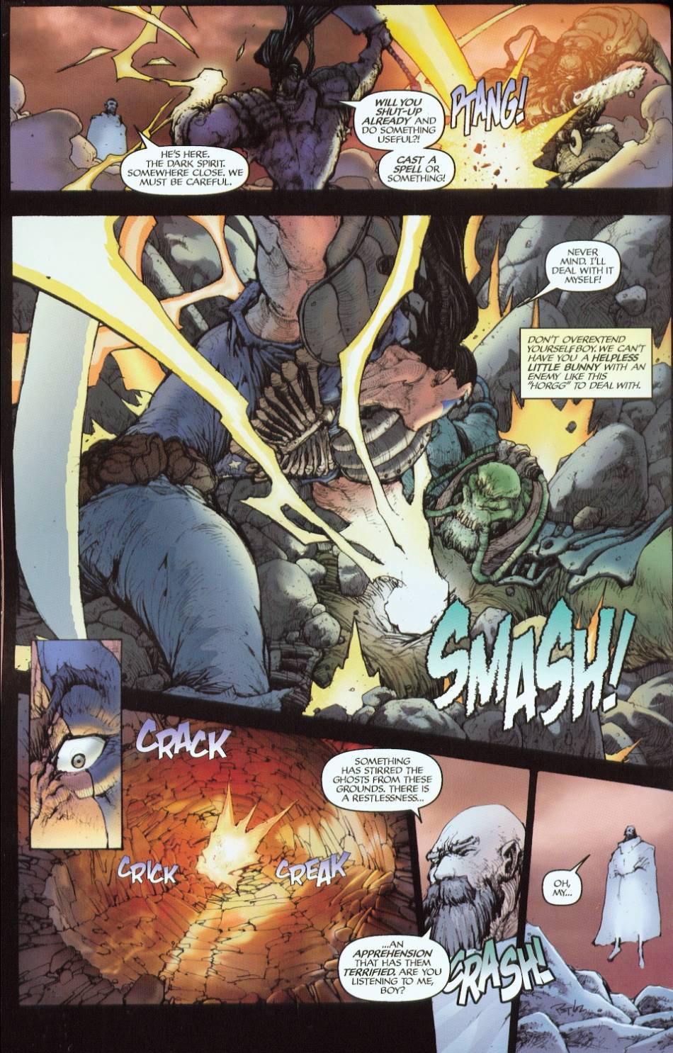 Read online Mutant Earth / Realm of the Claw (flipbook) comic -  Issue #3 - 8