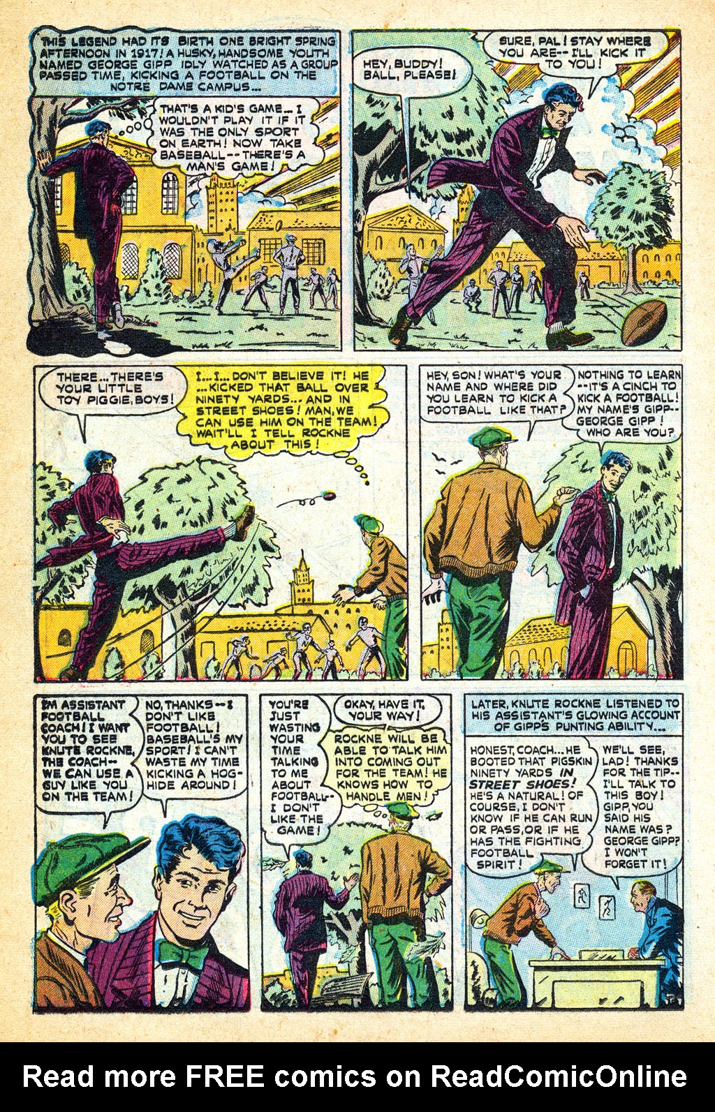 Read online Sports Action comic -  Issue #2 - 28