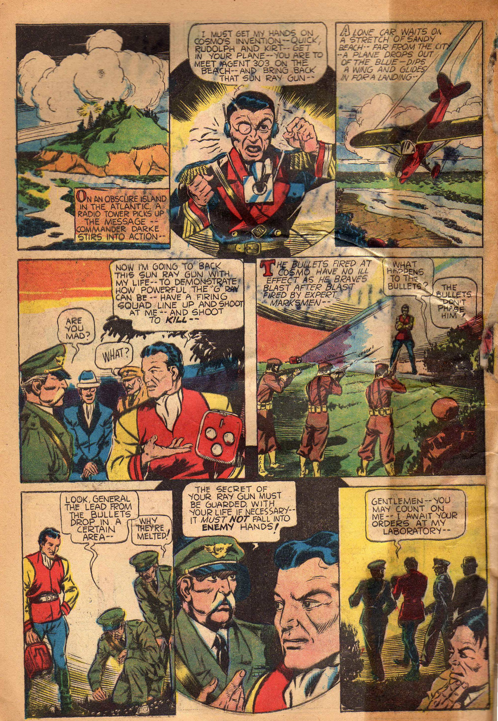 Read online Bang-Up Comics comic -  Issue #1 - 5