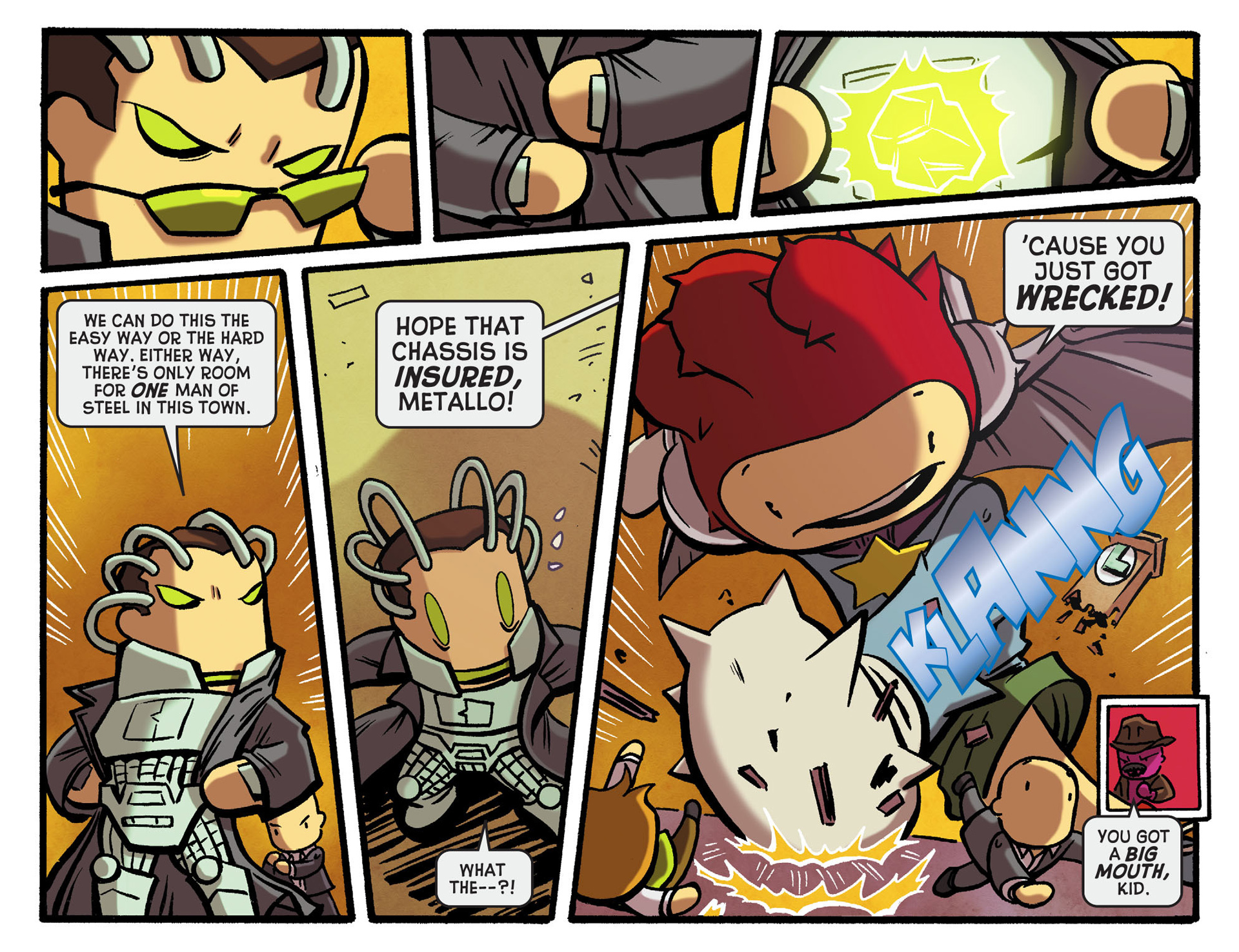 Read online Scribblenauts Unmasked: A Crisis of Imagination comic -  Issue #3 - 13