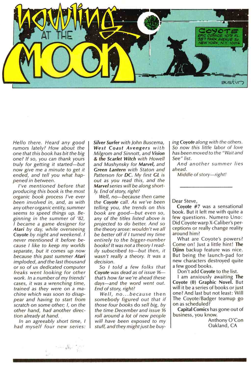 Read online Coyote comic -  Issue #11 - 22