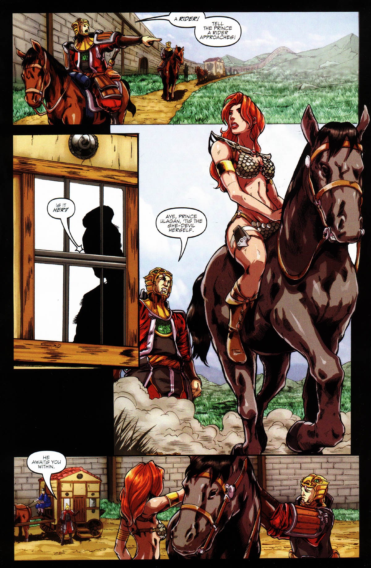 Read online Red Sonja: Sonja Goes East comic -  Issue # Full - 38