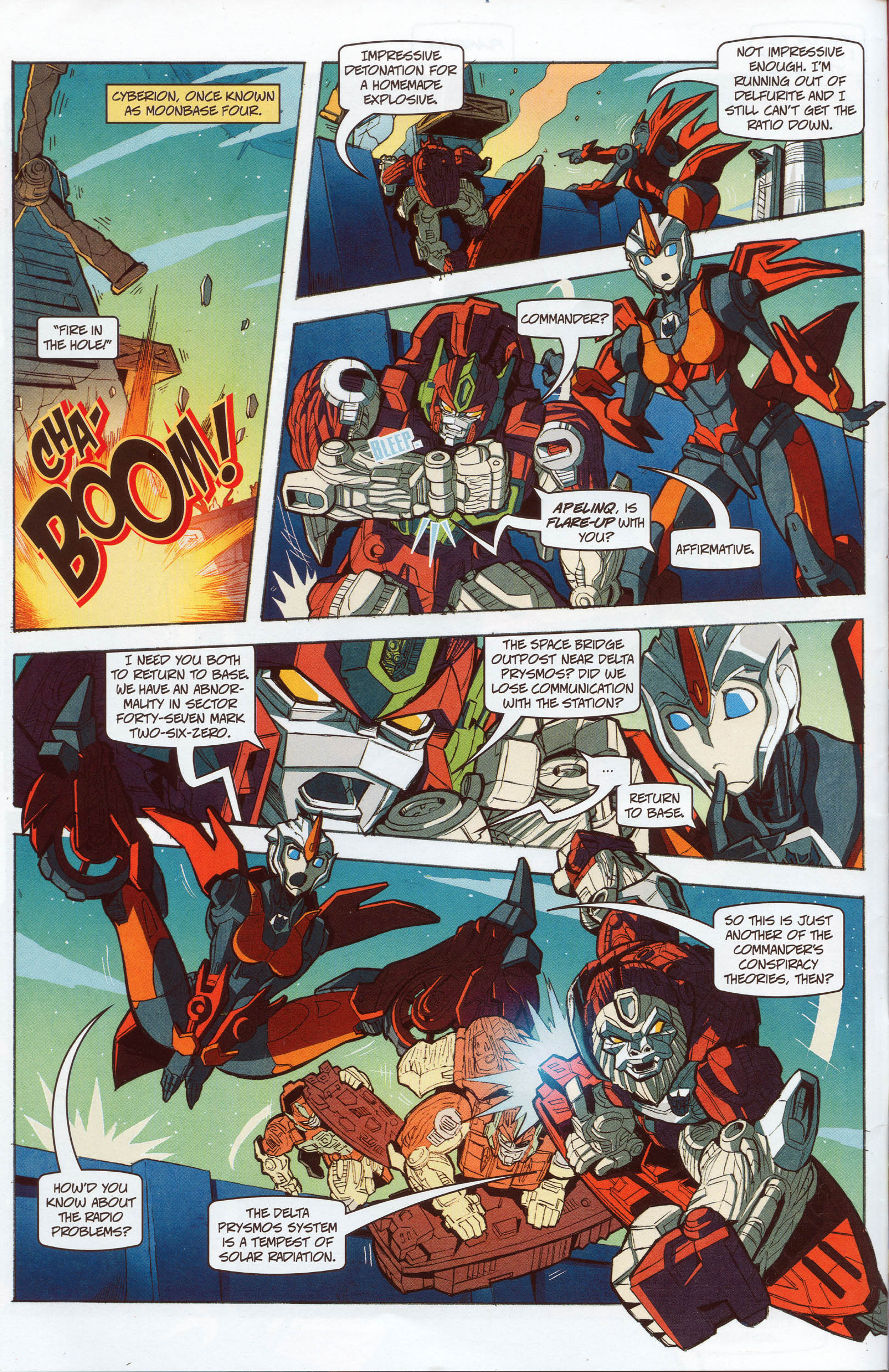 Read online Transformers: Timelines comic -  Issue #10 - 9