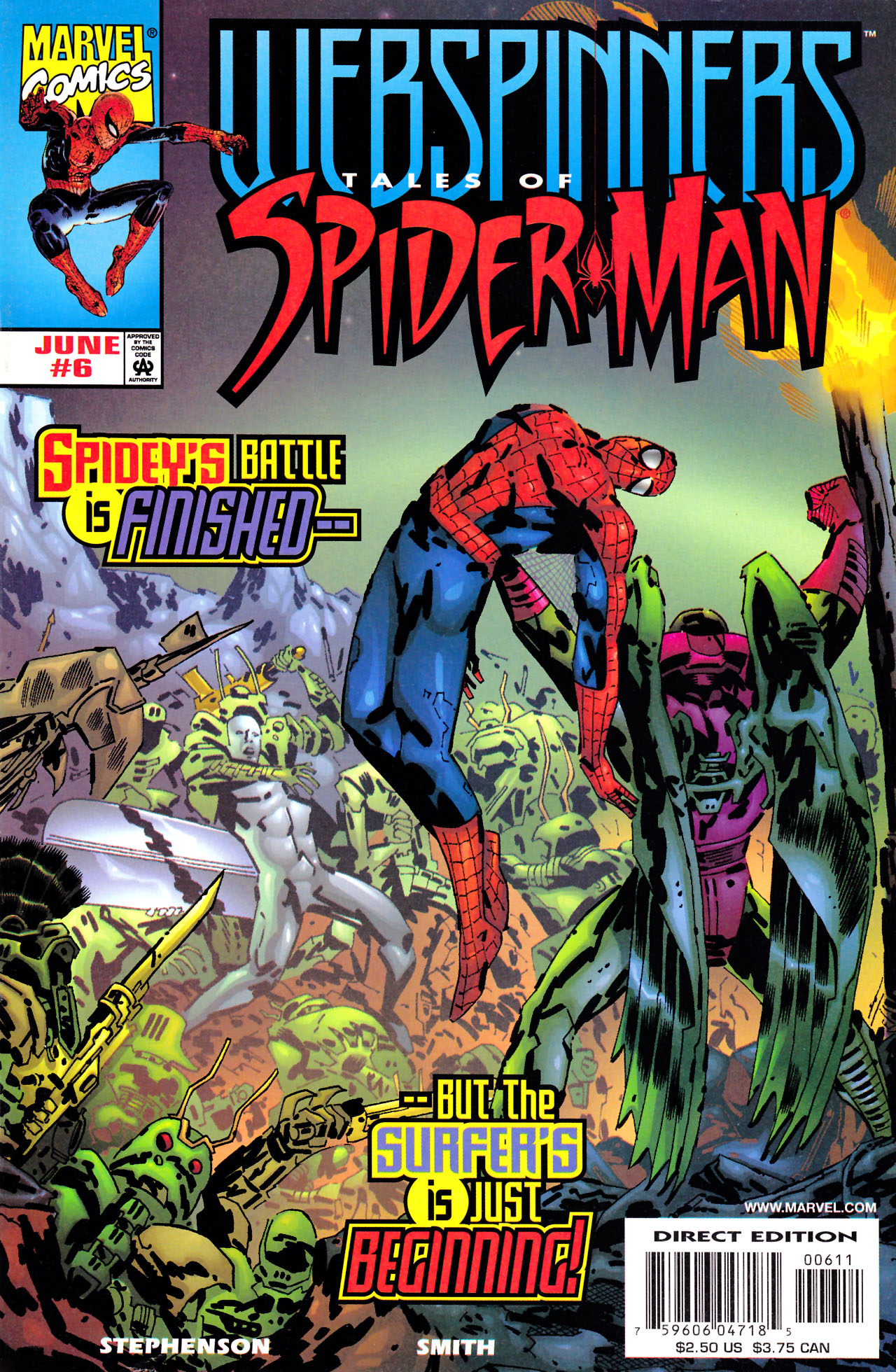 Read online Webspinners: Tales of Spider-Man comic -  Issue #6 - 1
