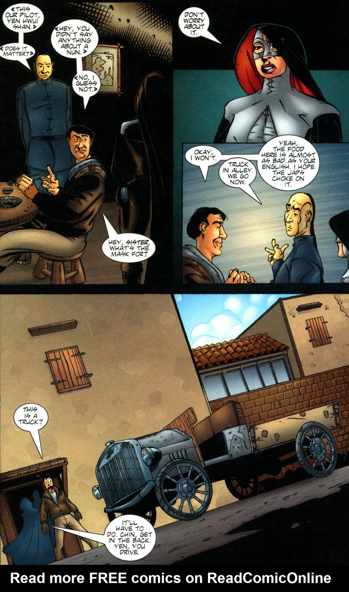 Read online Crimson Nun comic -  Issue #2 - 9