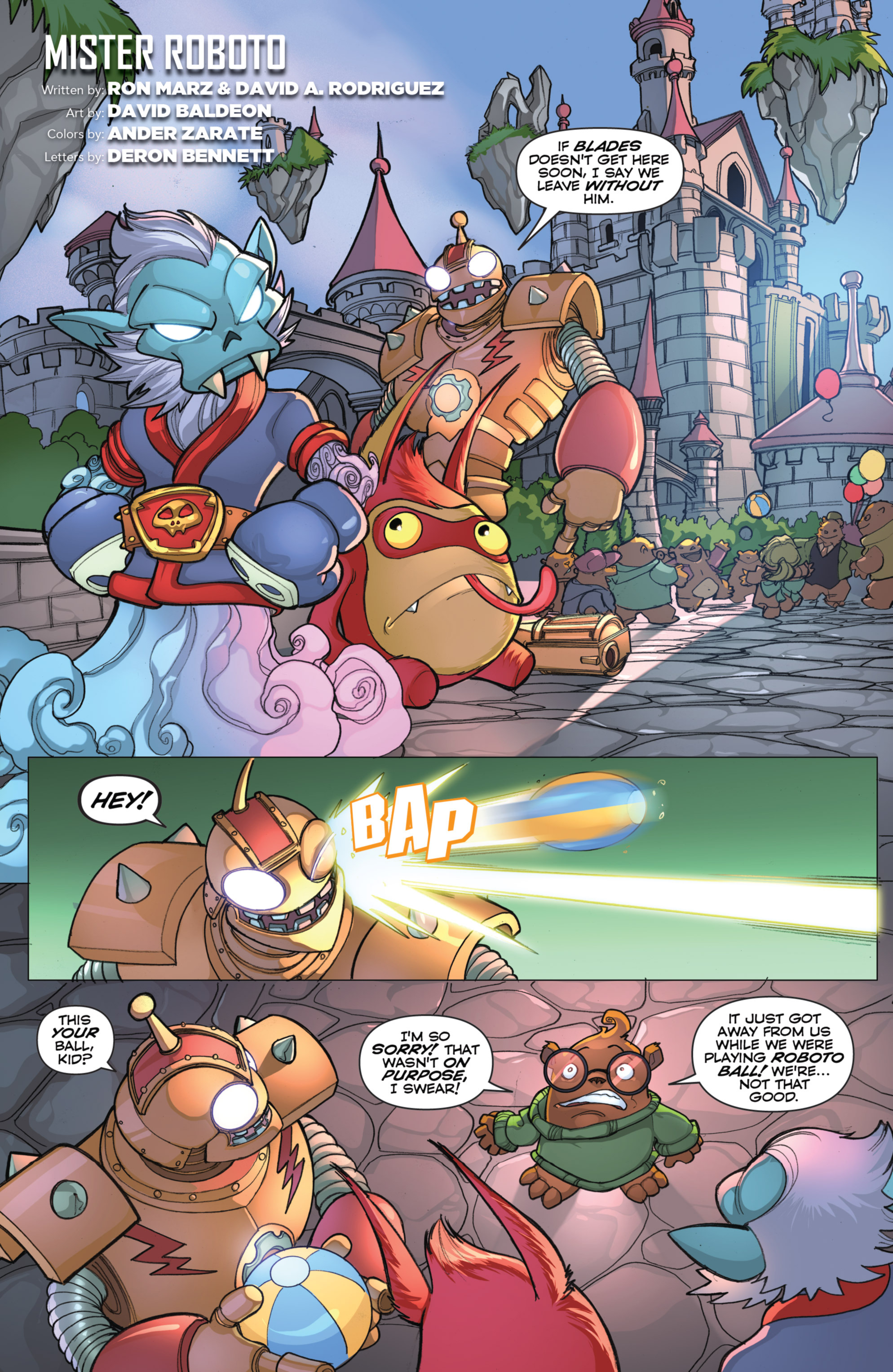 Read online Skylanders comic -  Issue #3 - 19