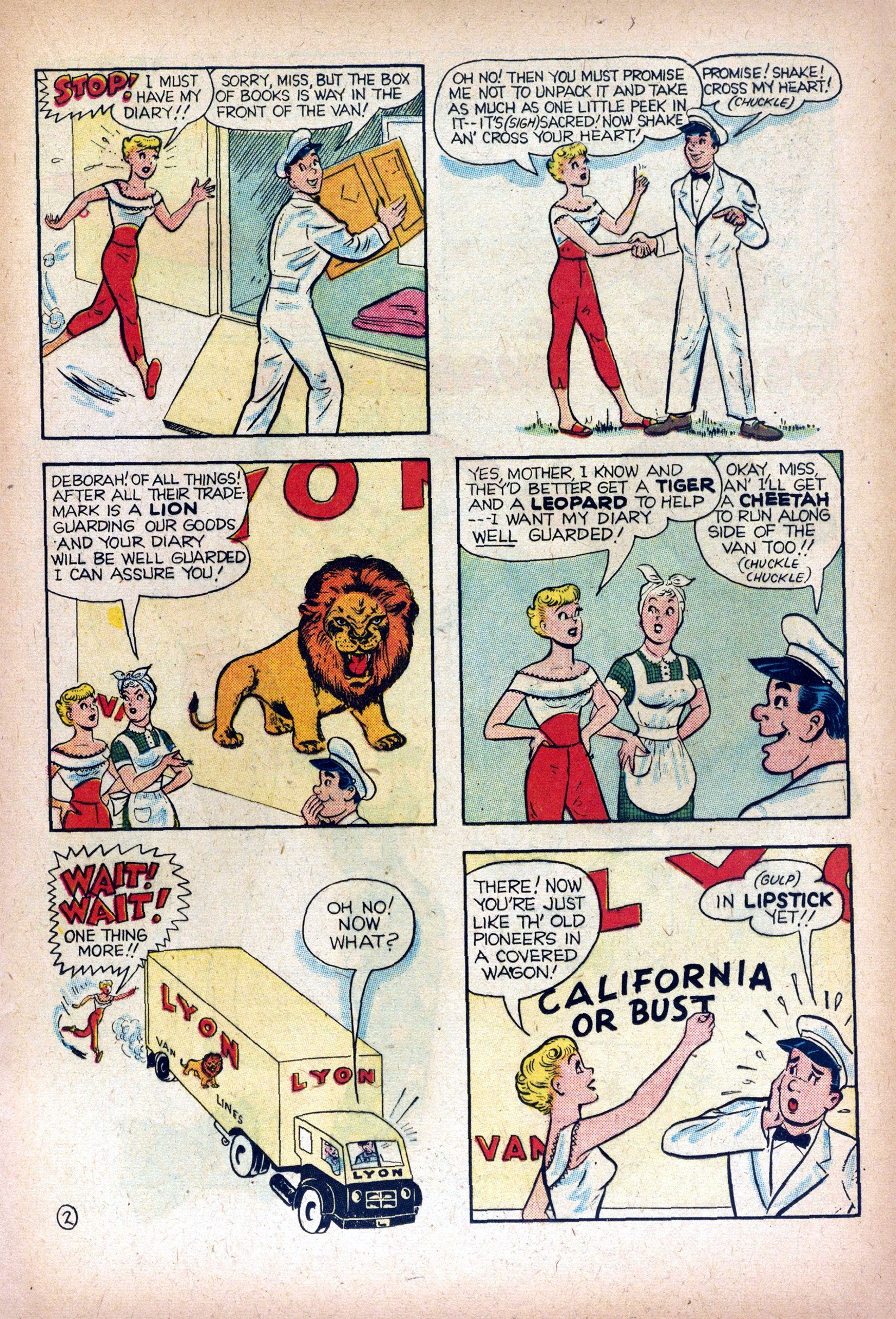 Read online Katy Keene (1949) comic -  Issue #41 - 17