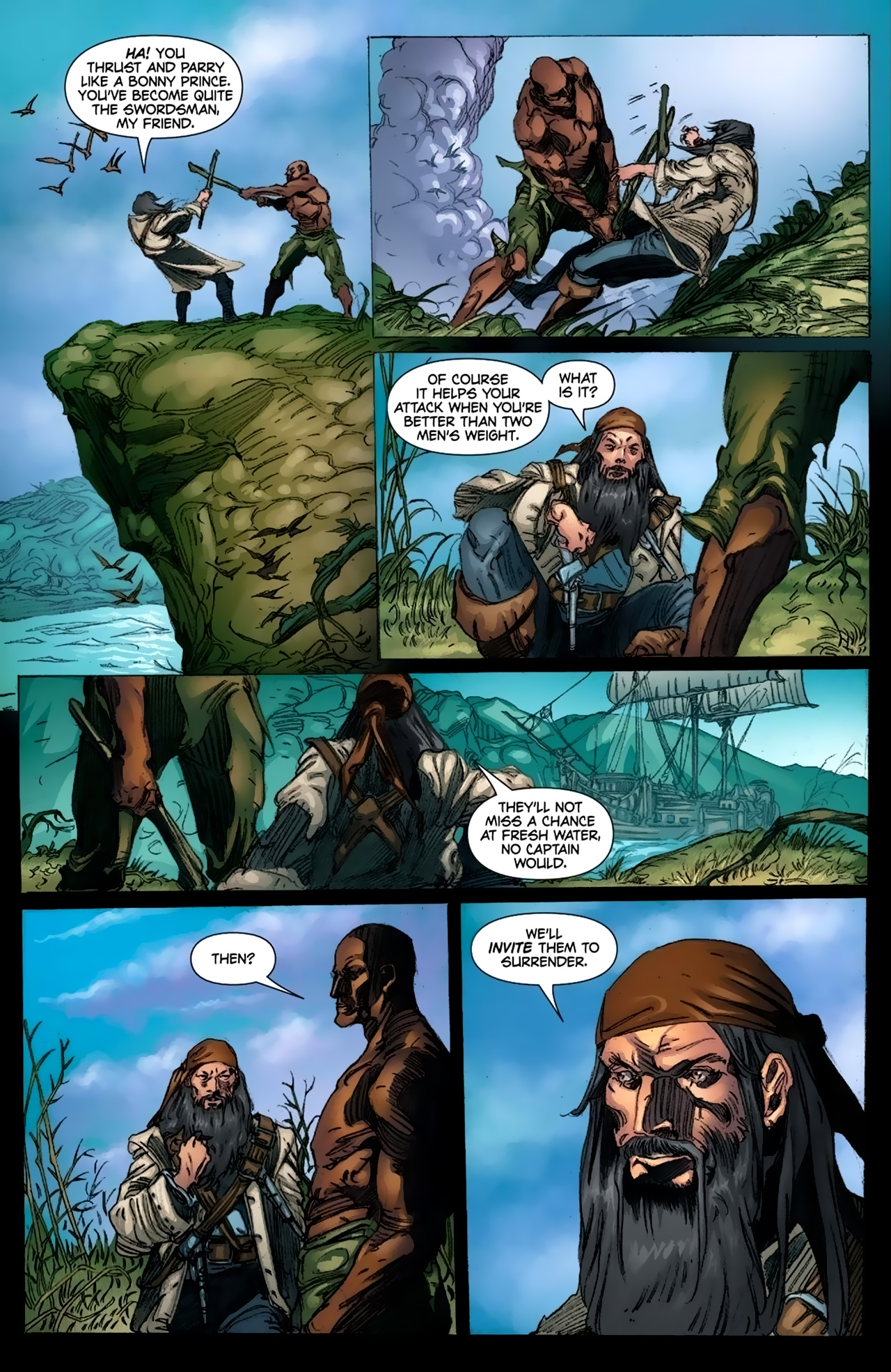 Read online Blackbeard: Legend of the Pyrate King comic -  Issue #4 - 20