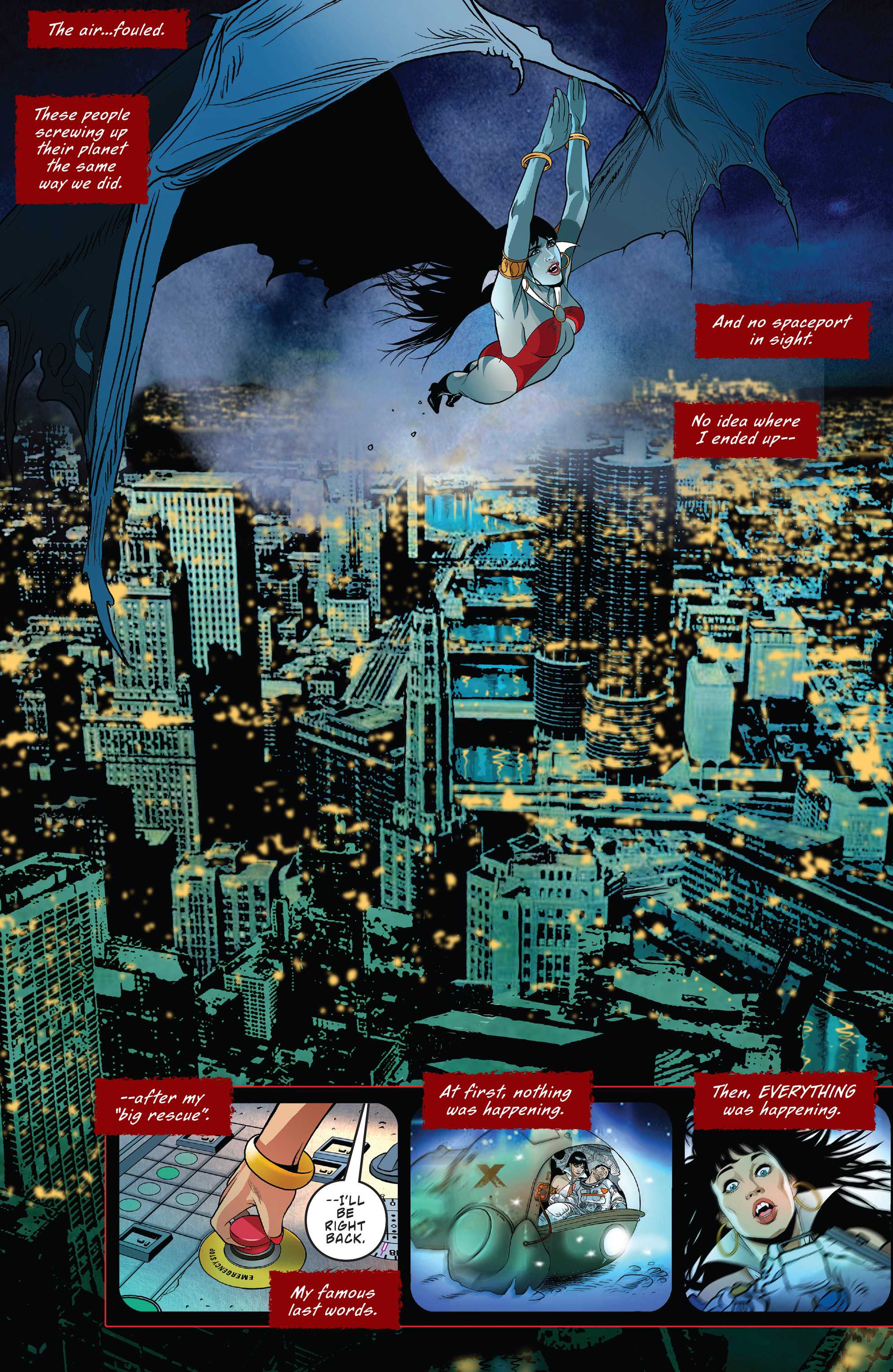 Read online Vampirella: Year One comic -  Issue #5 - 16