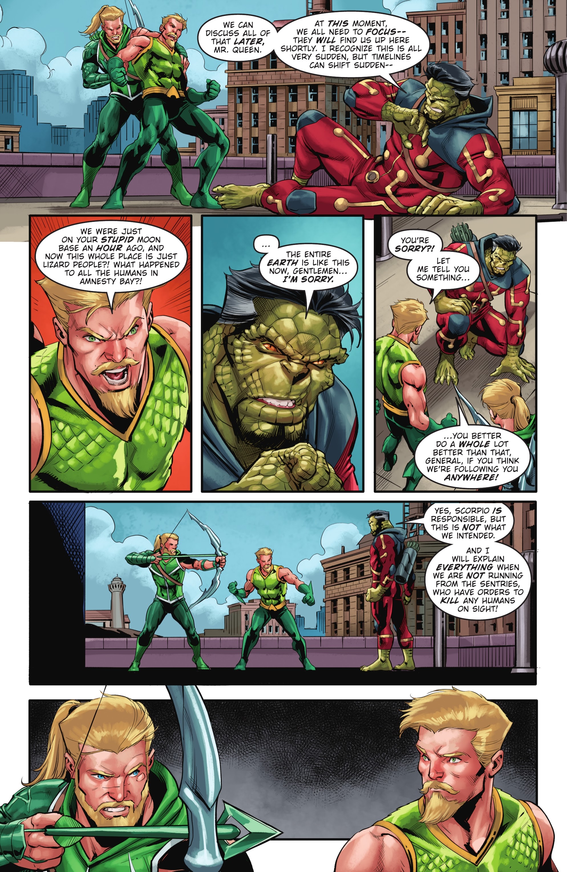 Read online Aquaman/Green Arrow - Deep Target comic -  Issue #5 - 4
