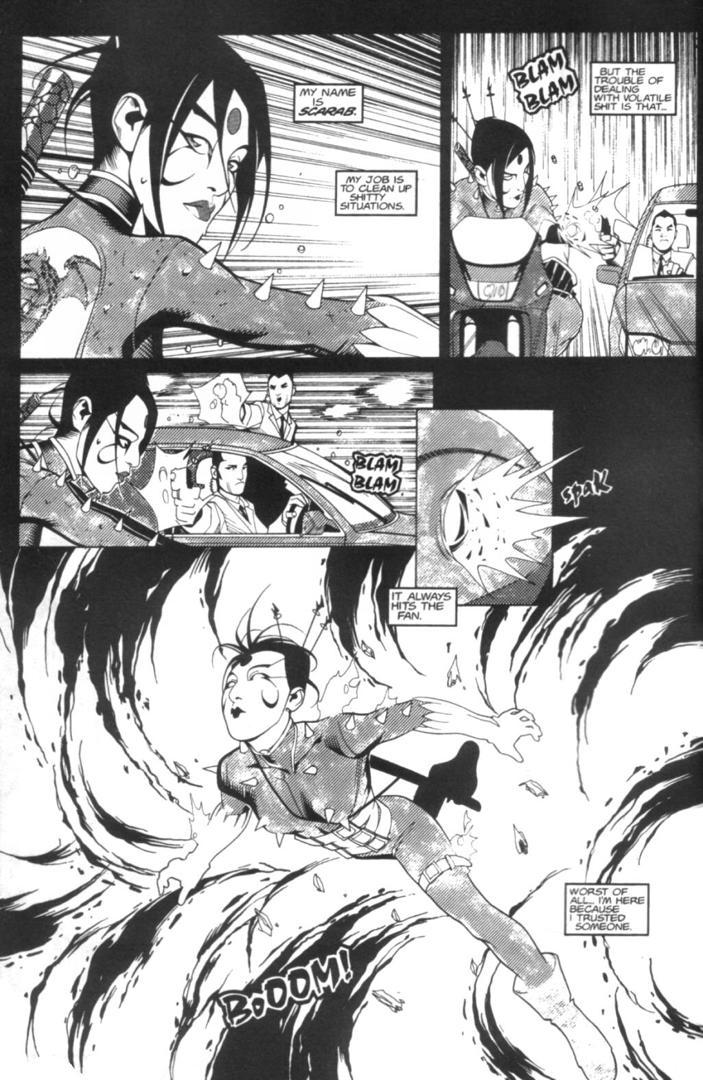 Read online Kabuki Agents: Scarab comic -  Issue #3 - 6