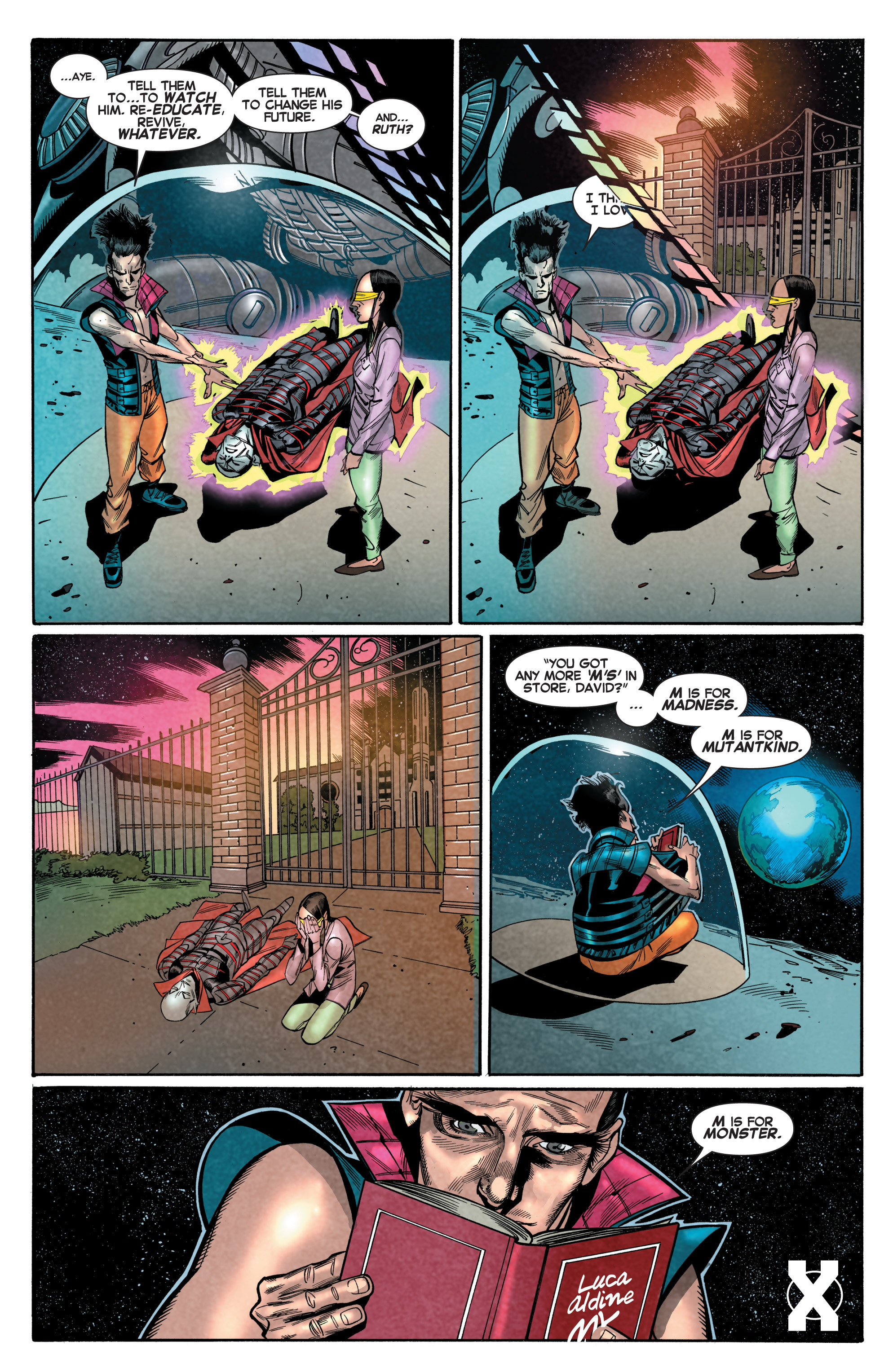 Read online X-Men: Legacy comic -  Issue #9 - 22